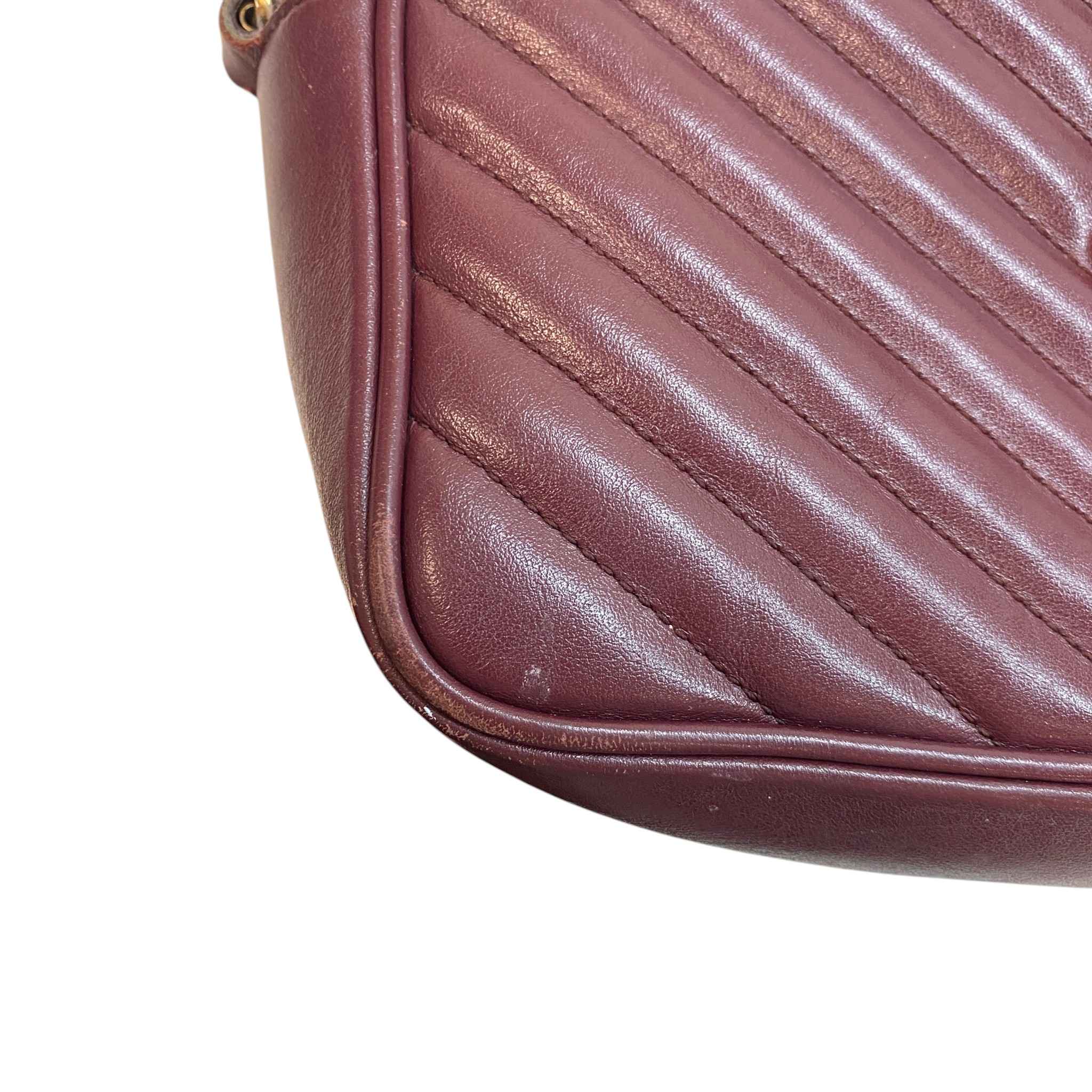 Women's Lou Camera Bag Burgundy - Image 15