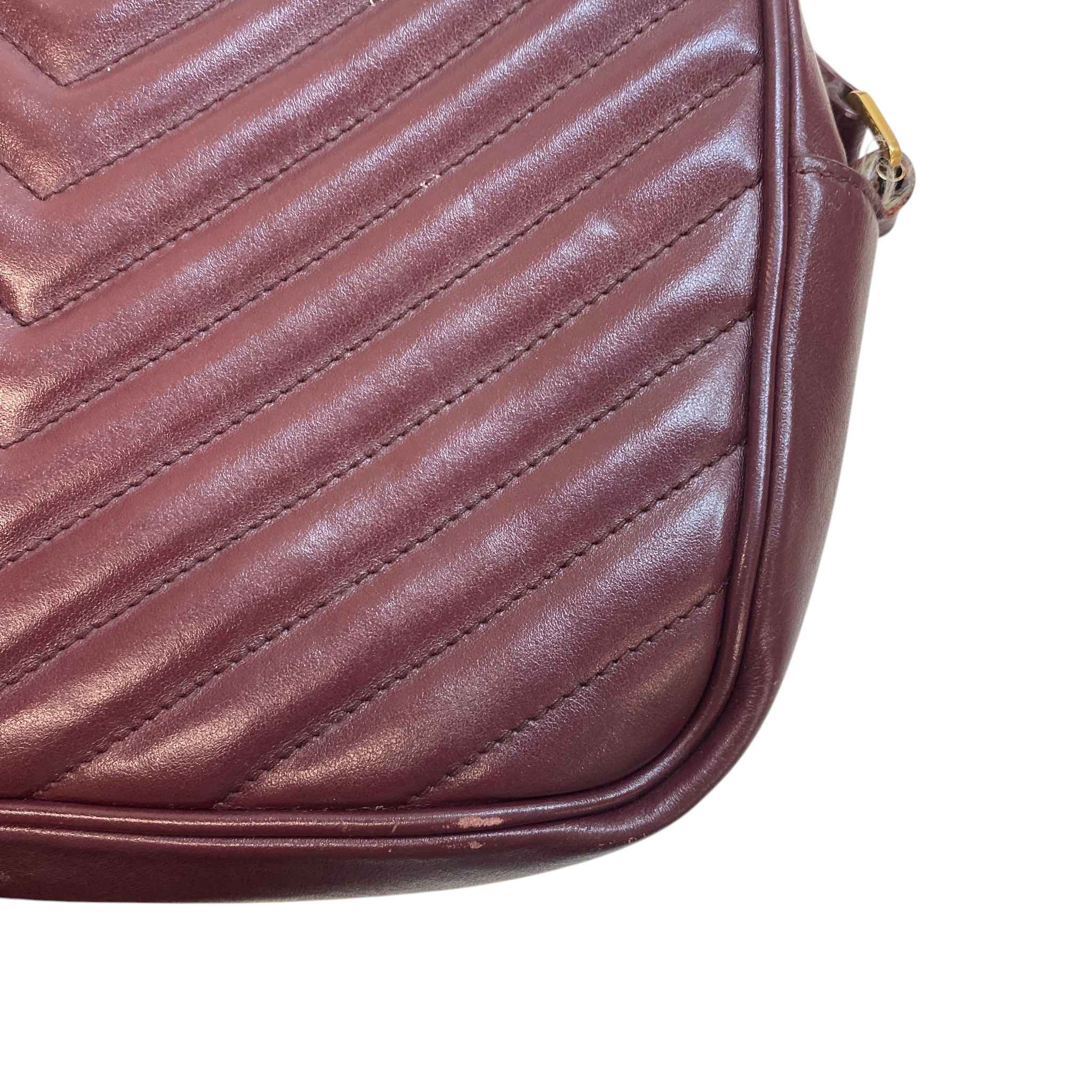 Women's Lou Camera Bag Burgundy - Image 21