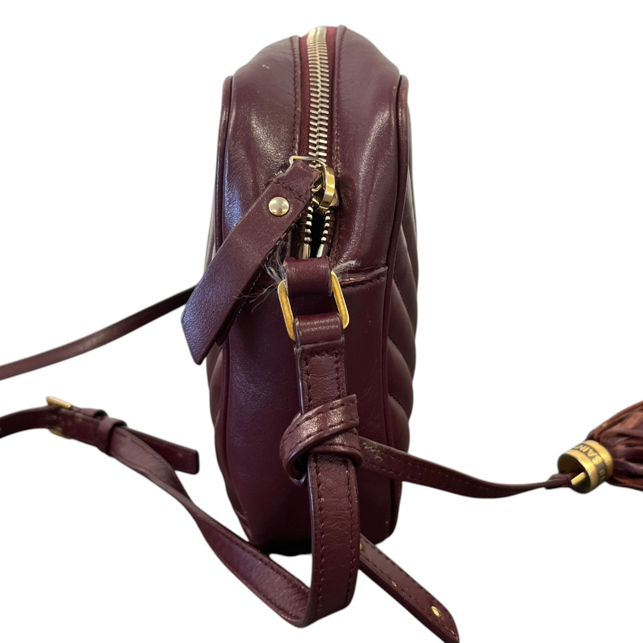 Women's Lou Camera Bag Burgundy - Image 6