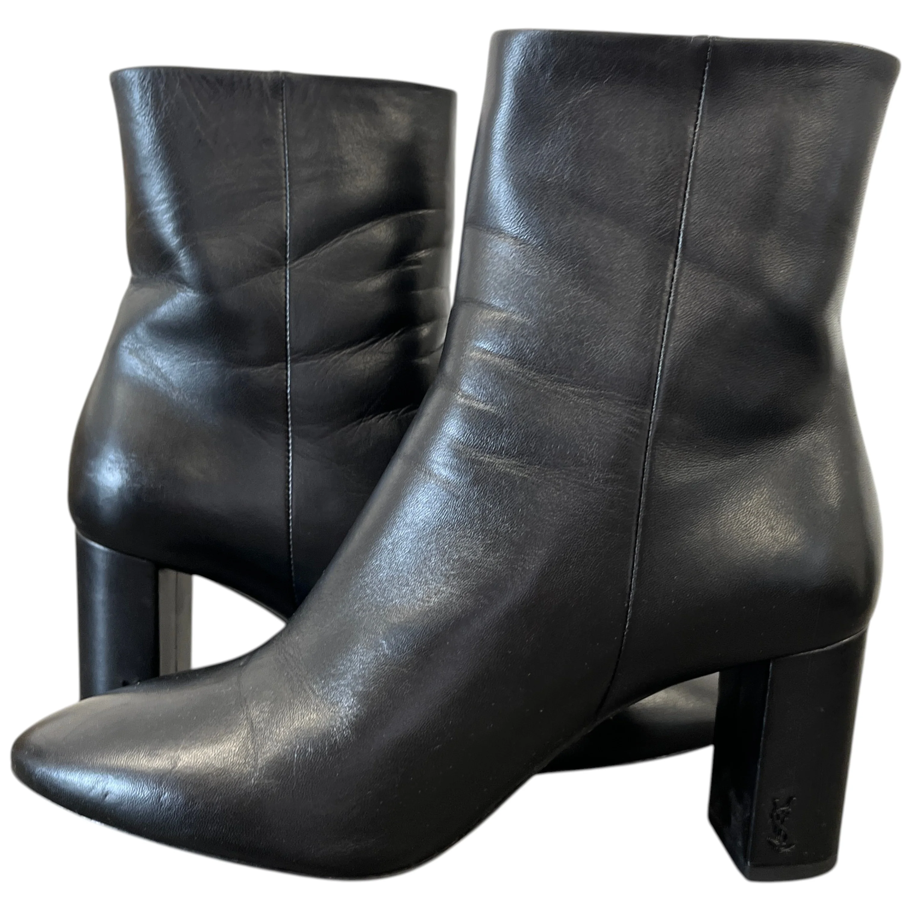 Women's Lou Heeled Ankle Boots Black Size EU 38 / UK 5 - Image 3