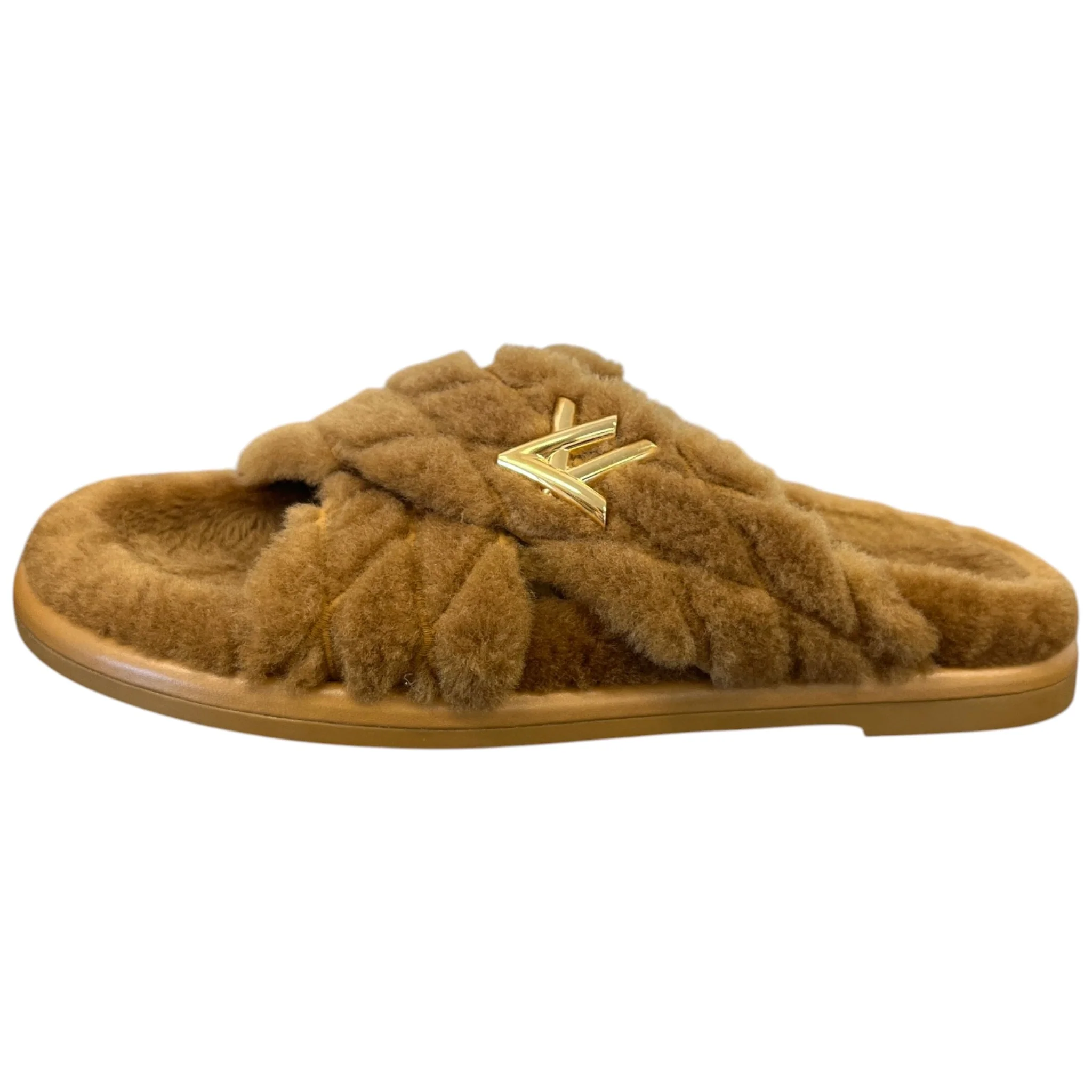 Women's Lv Bliss Comfort Mules Sandals Brown Size EU 38 / UK 5 - Image 5