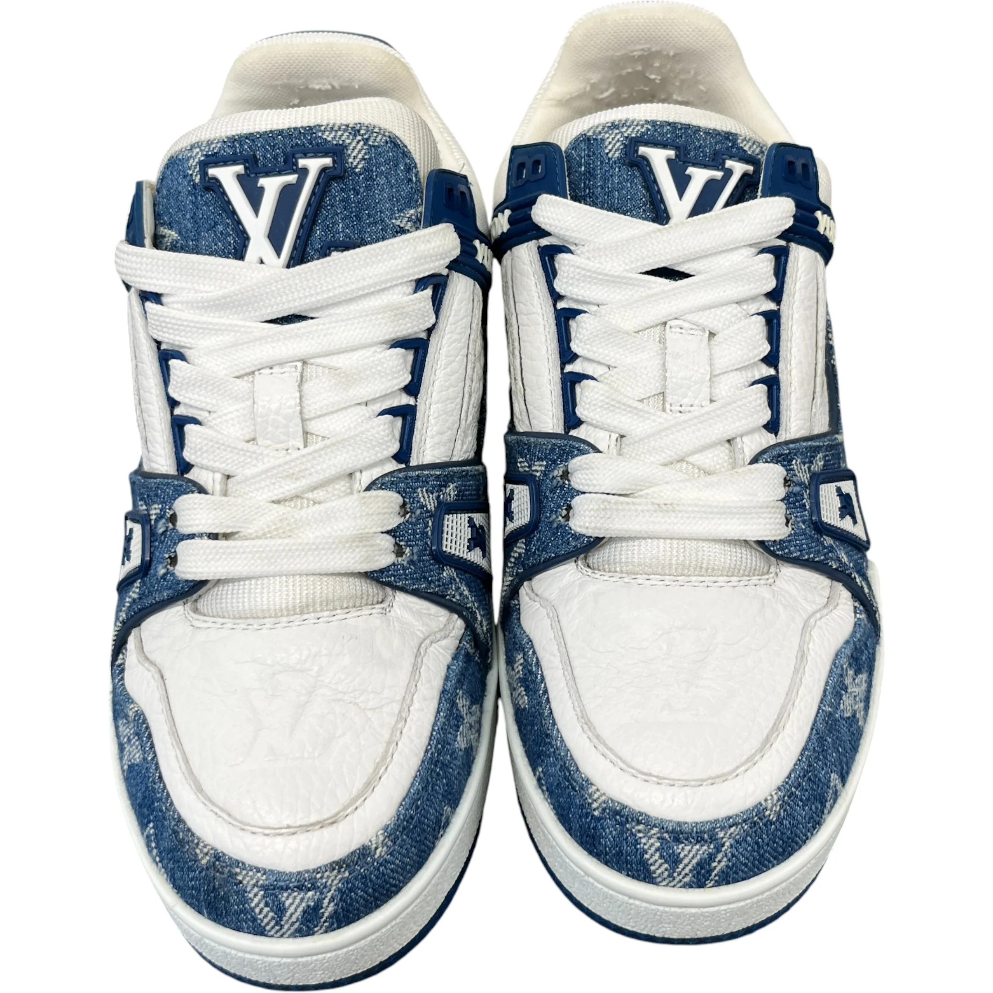 Women's Lv Denim Low Trainers Blue Size EU 35 / UK 2 - Image 6