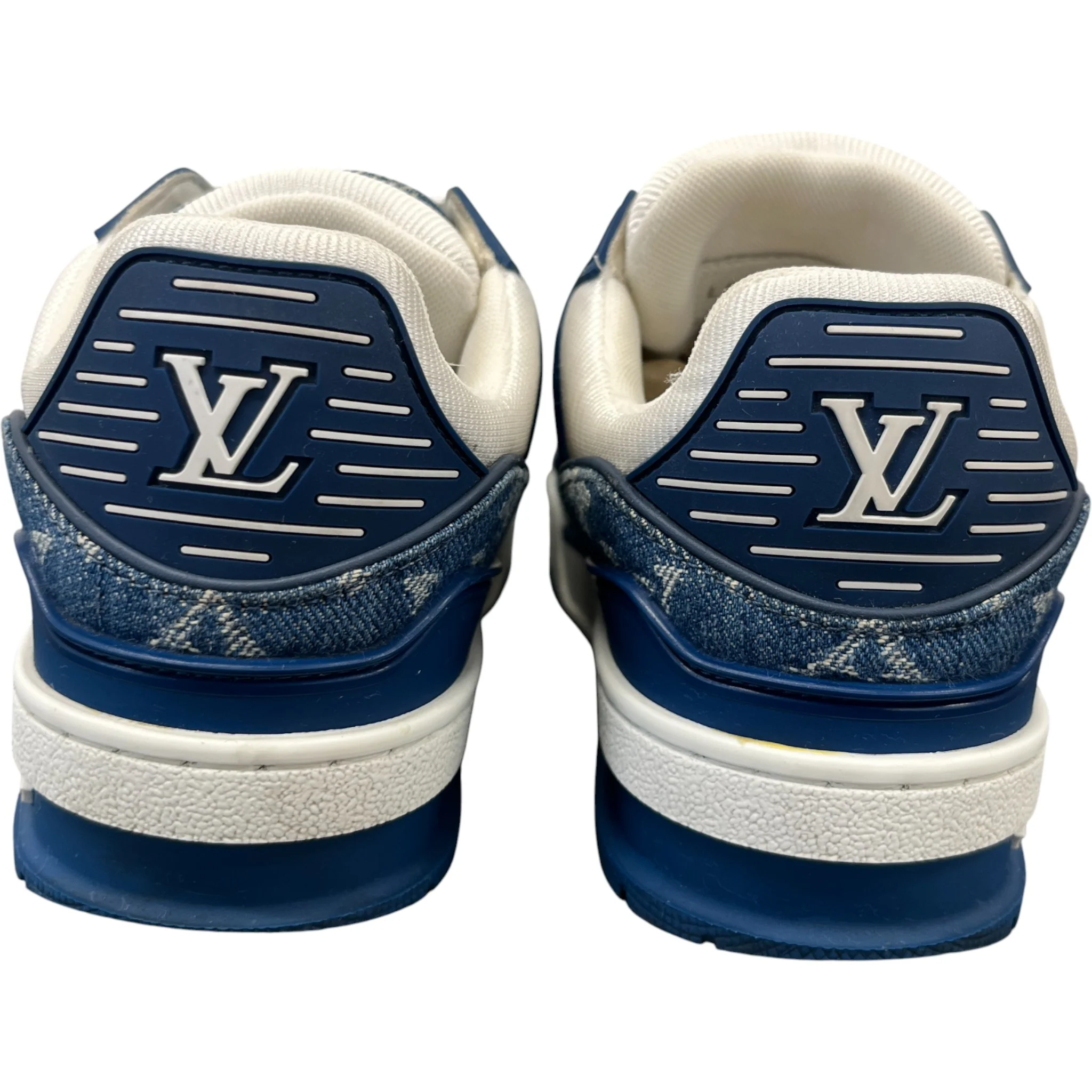 Women's Lv Denim Low Trainers Blue Size EU 35 / UK 2 - Image 7