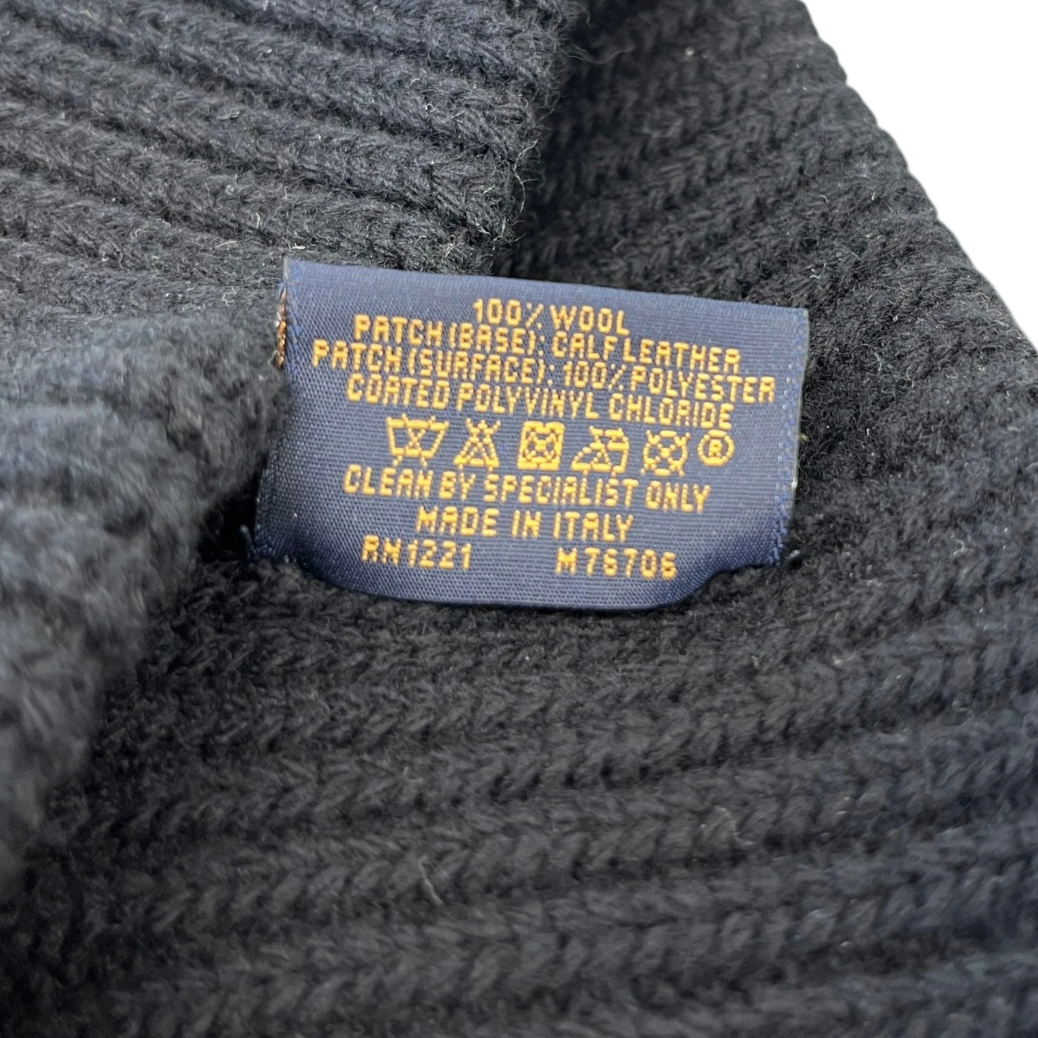 Women's Lv Initials Hat Black - Image 8