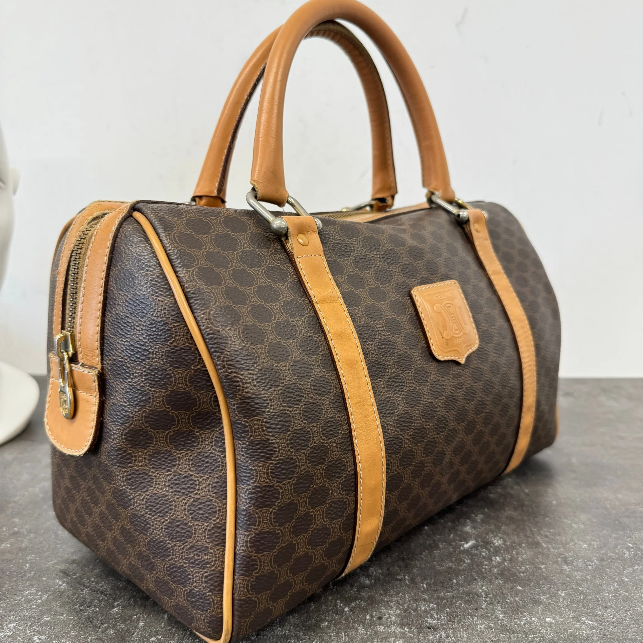 Women's Macadam Boston Bag Brown - Image 8