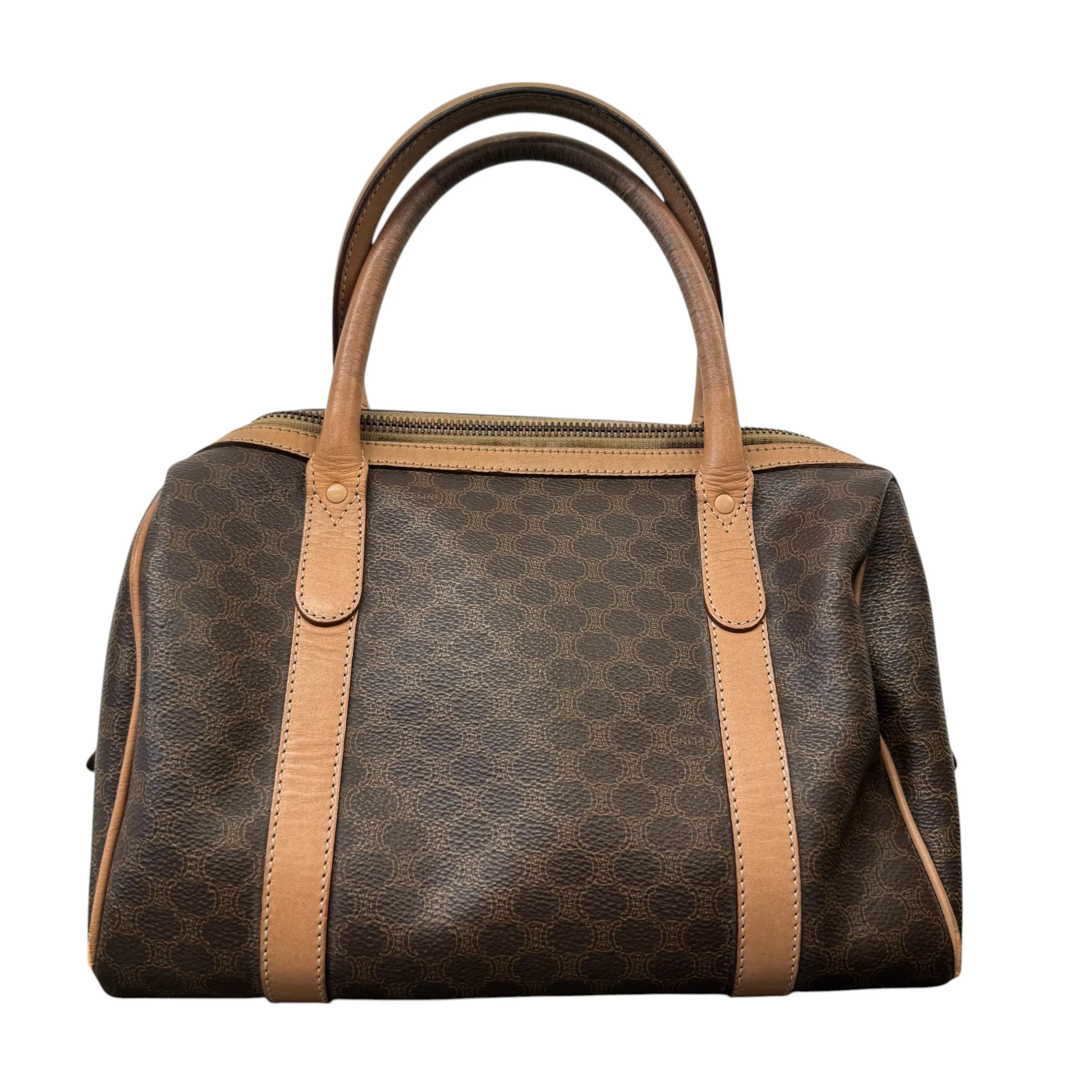 Women's Macadam Monogram Boston Handbag Brown - Image 5