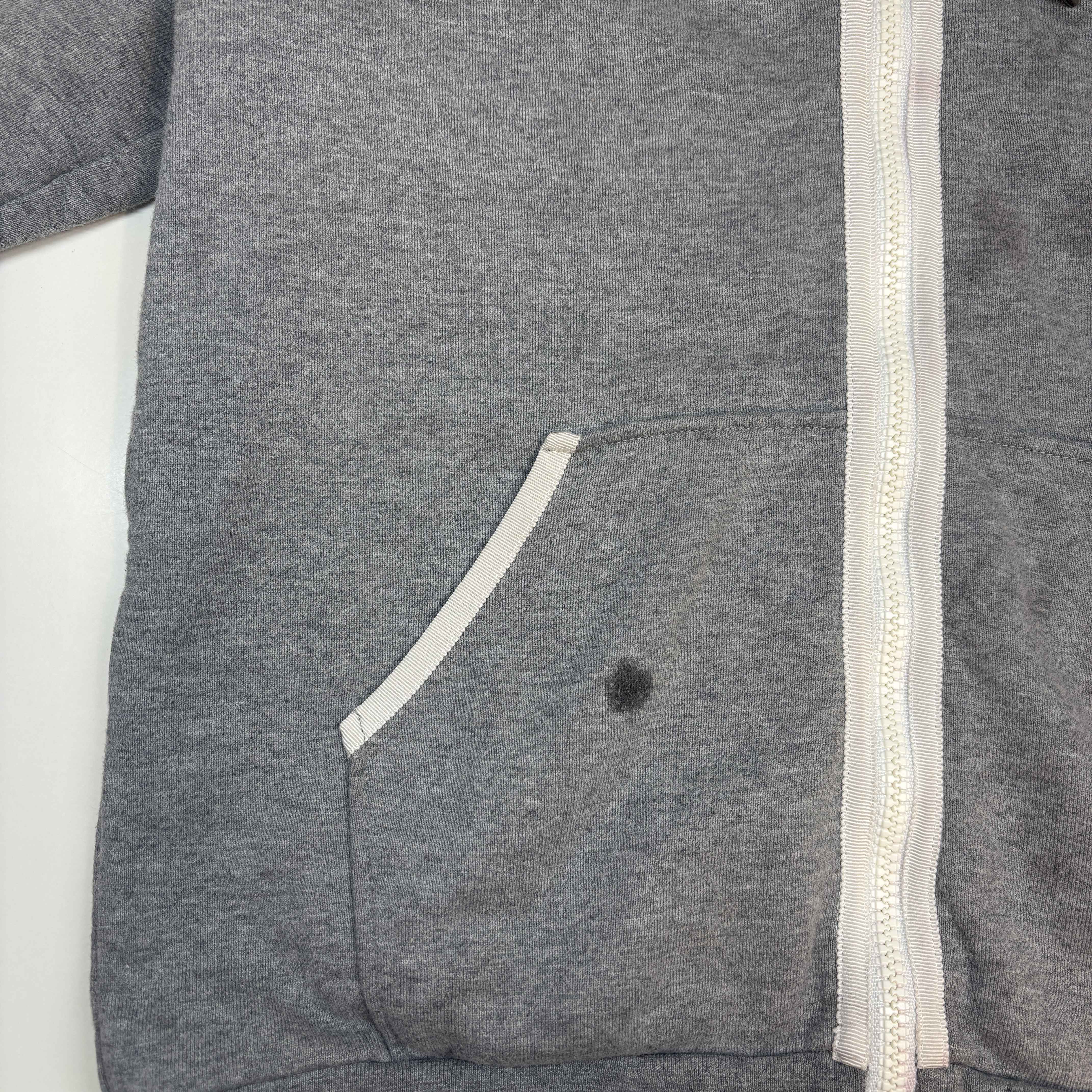 Women's Maglia Cardigan Hoodie Grey Size M - Image 10