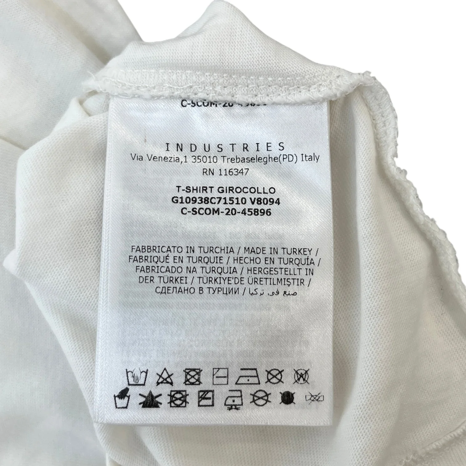 Women's Maglia T-Shirt White Size XS - Image 8