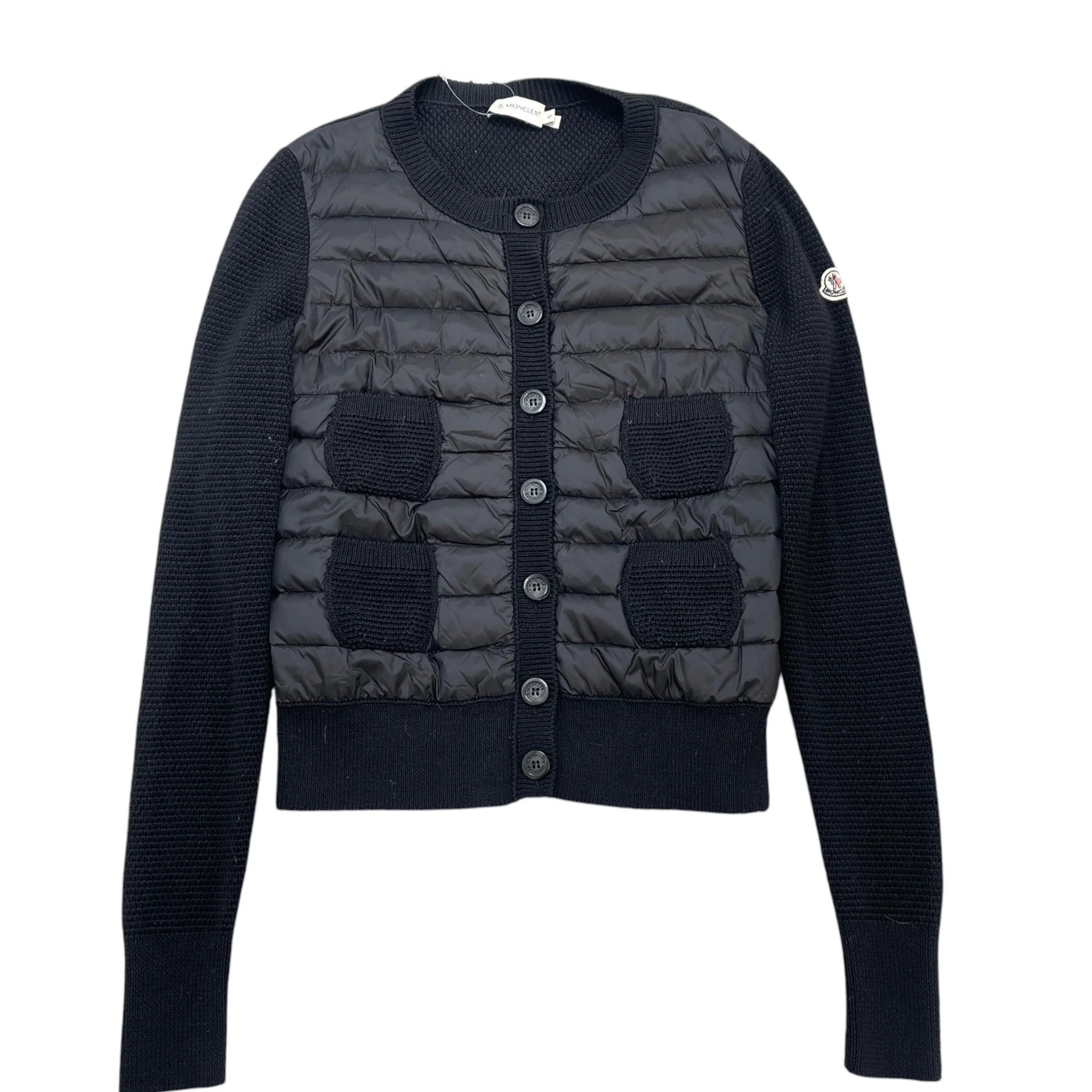 Women's Maglione Tricot Jacket Black Size S