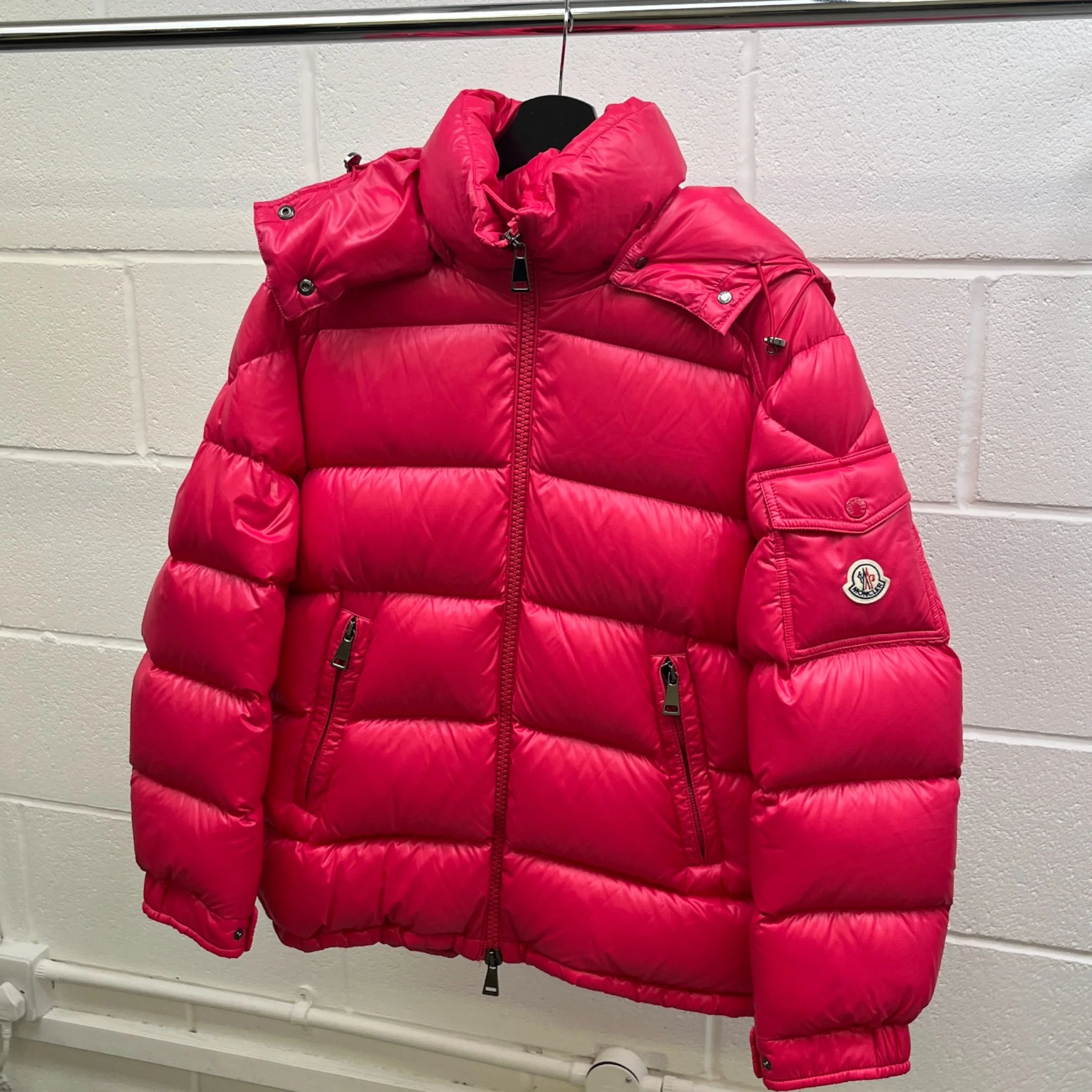 Women's Maire Down Jacket Pink Size 1 / UK 10 - Image 11