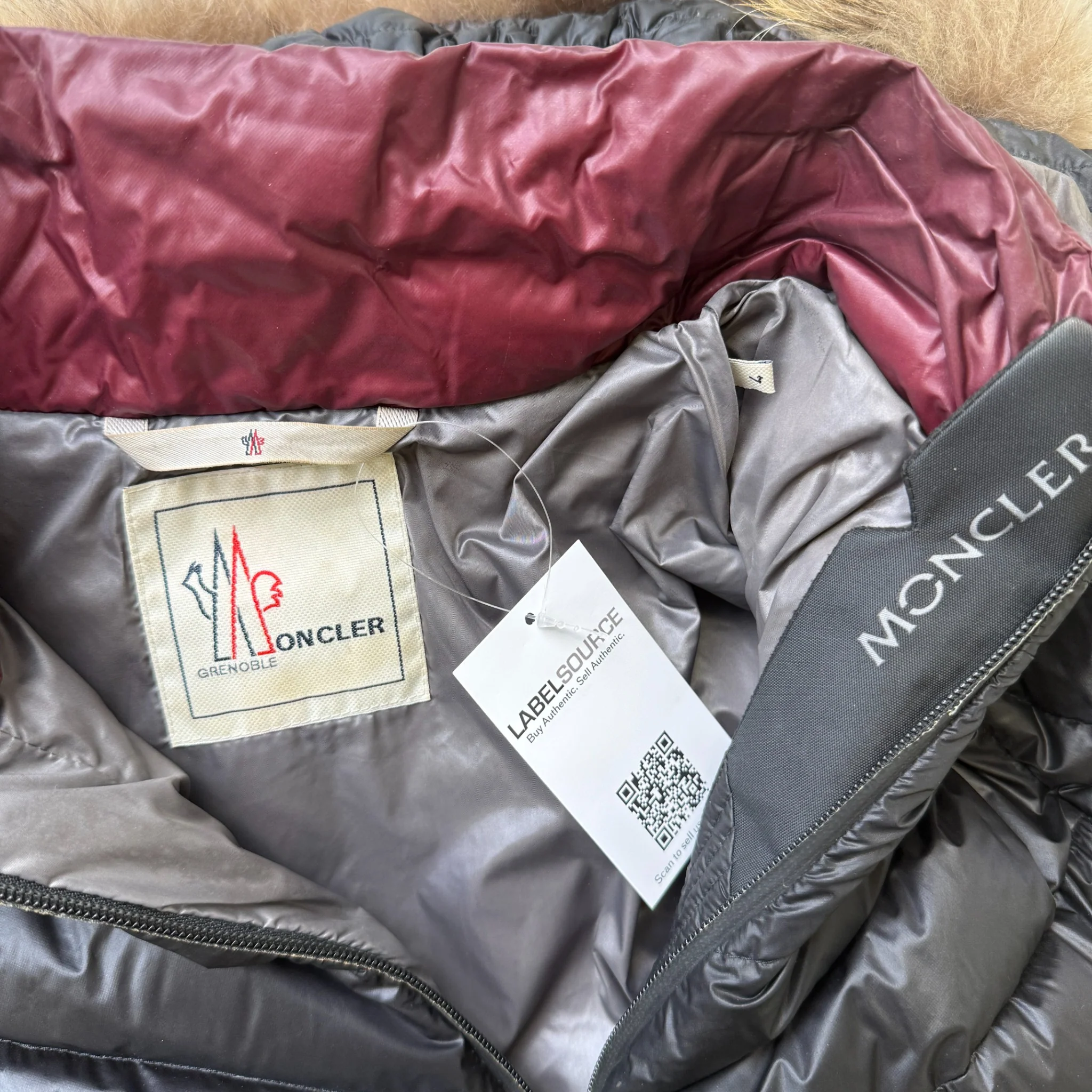 Women's Makalu Down Jacket Black Size 4 / UK 16 - Image 5