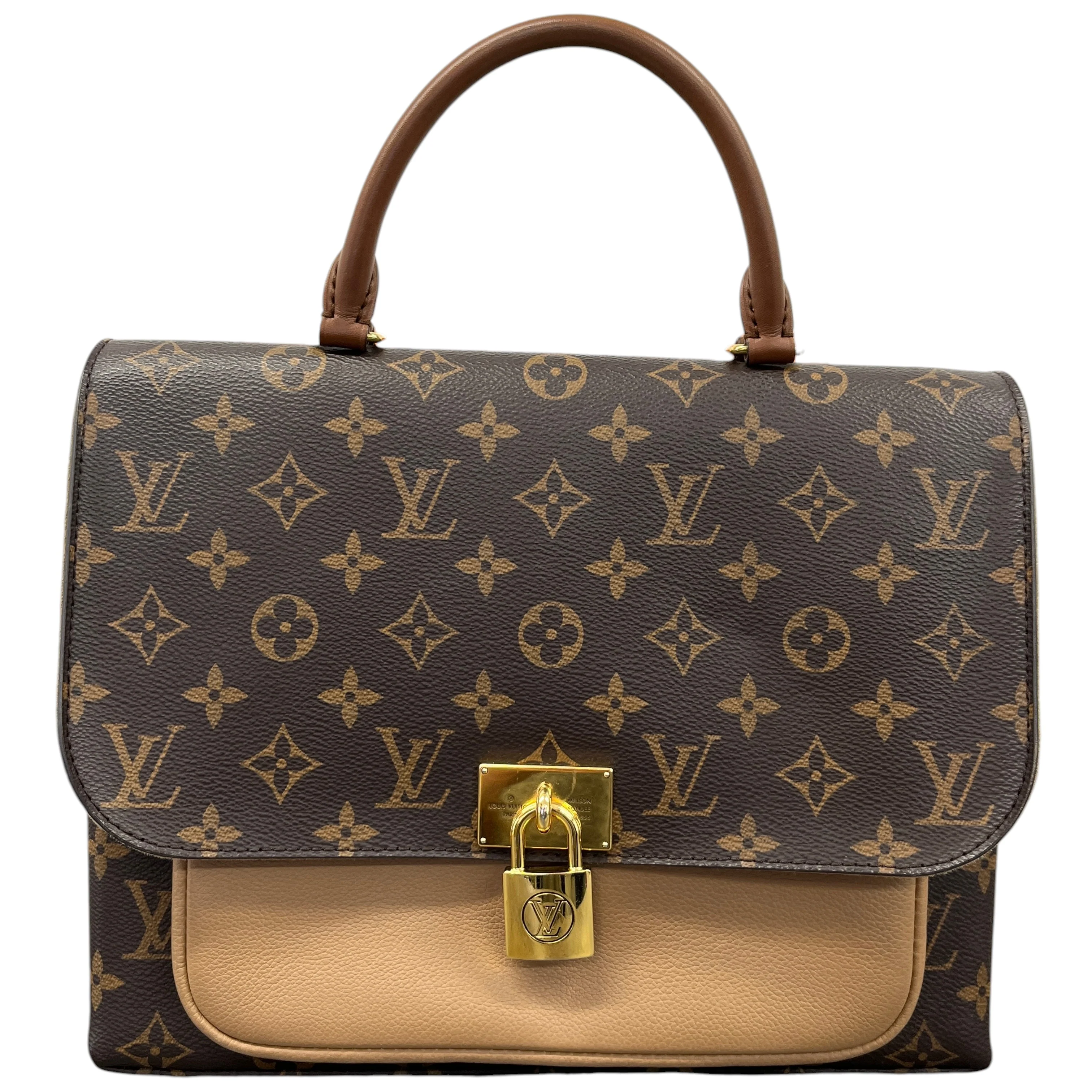 Women's Marignan Monogram Sesame Tote Bag Brown - Image 3