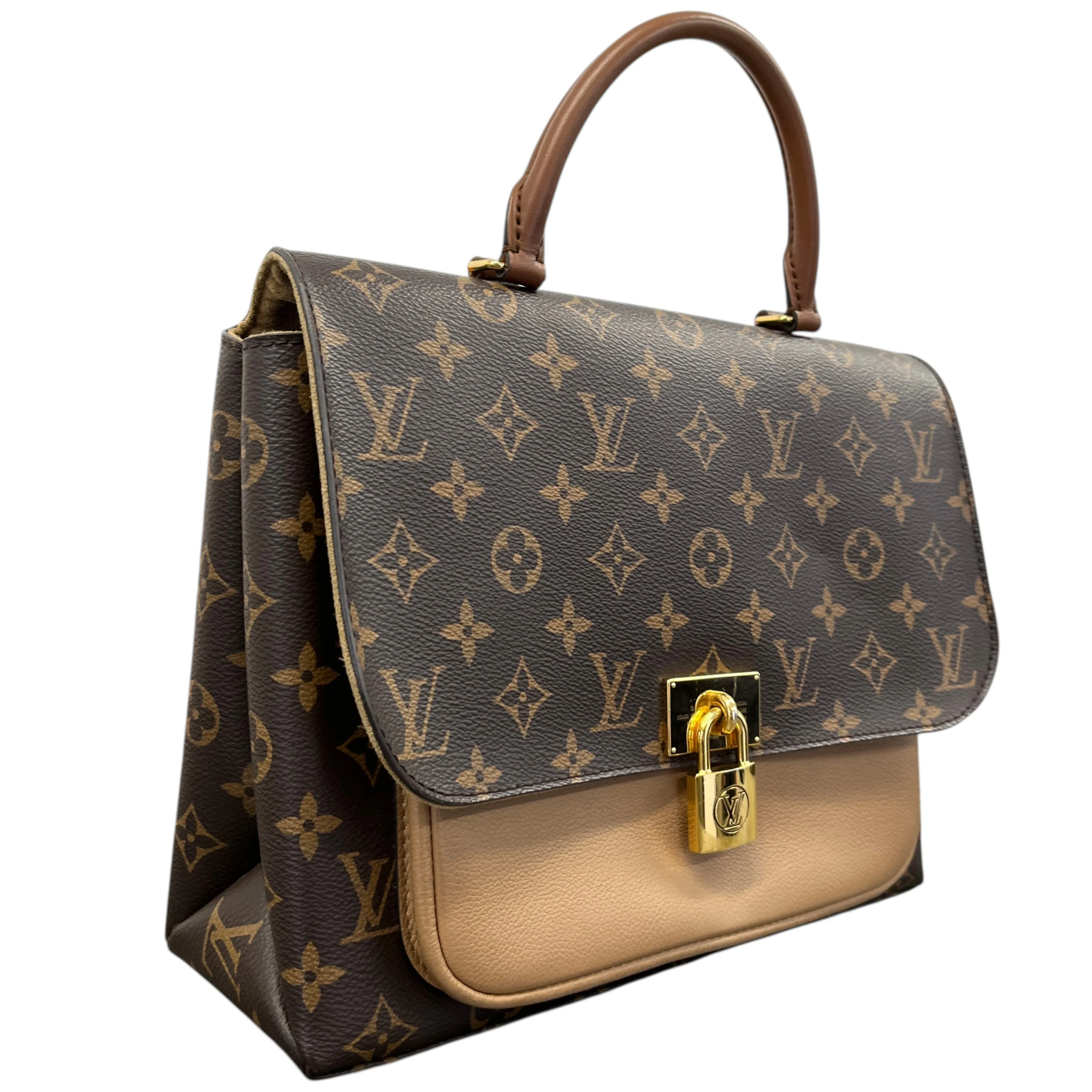 Women's Marignan Monogram Sesame Tote Bag Brown - Image 4