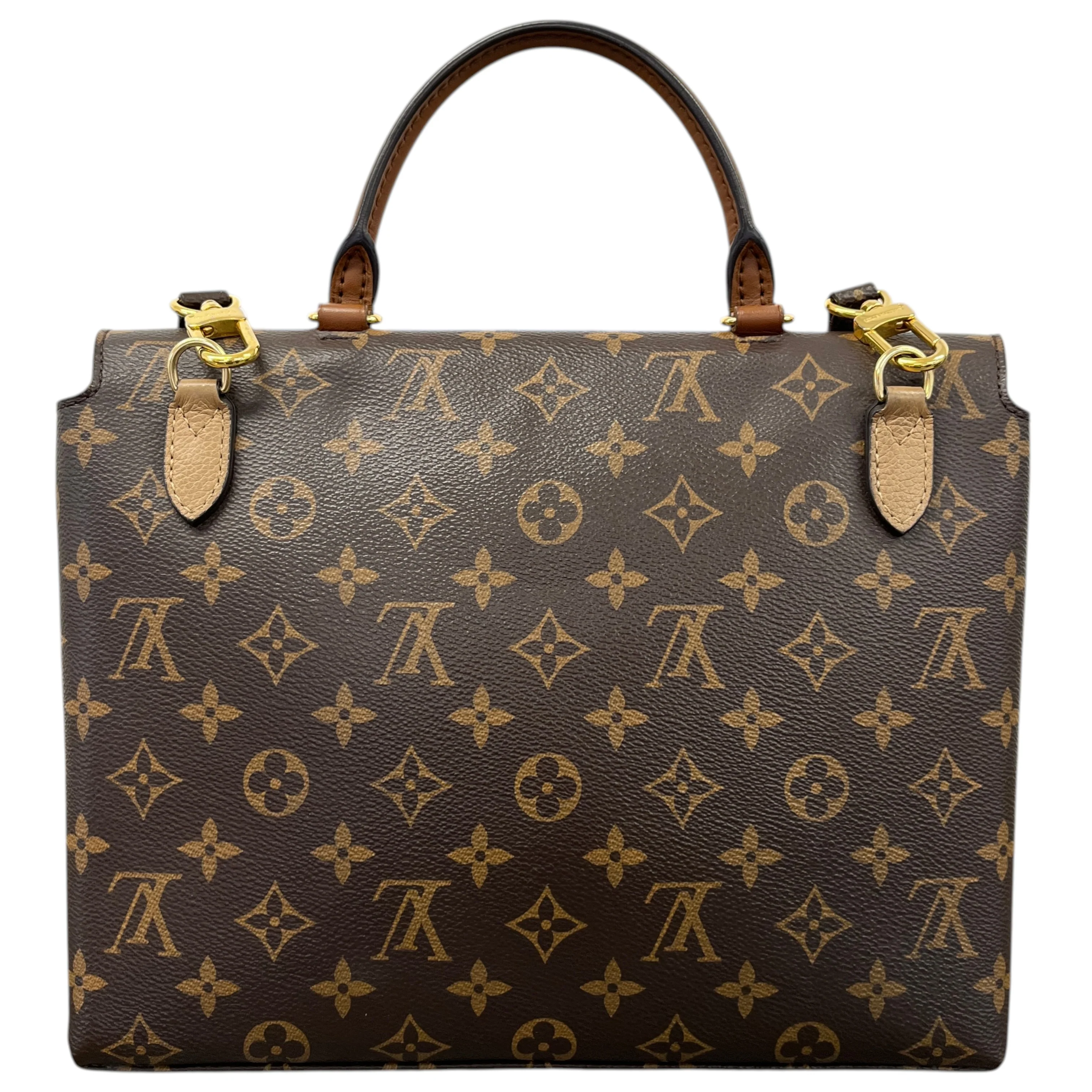 Women's Marignan Monogram Sesame Tote Bag Brown - Image 5