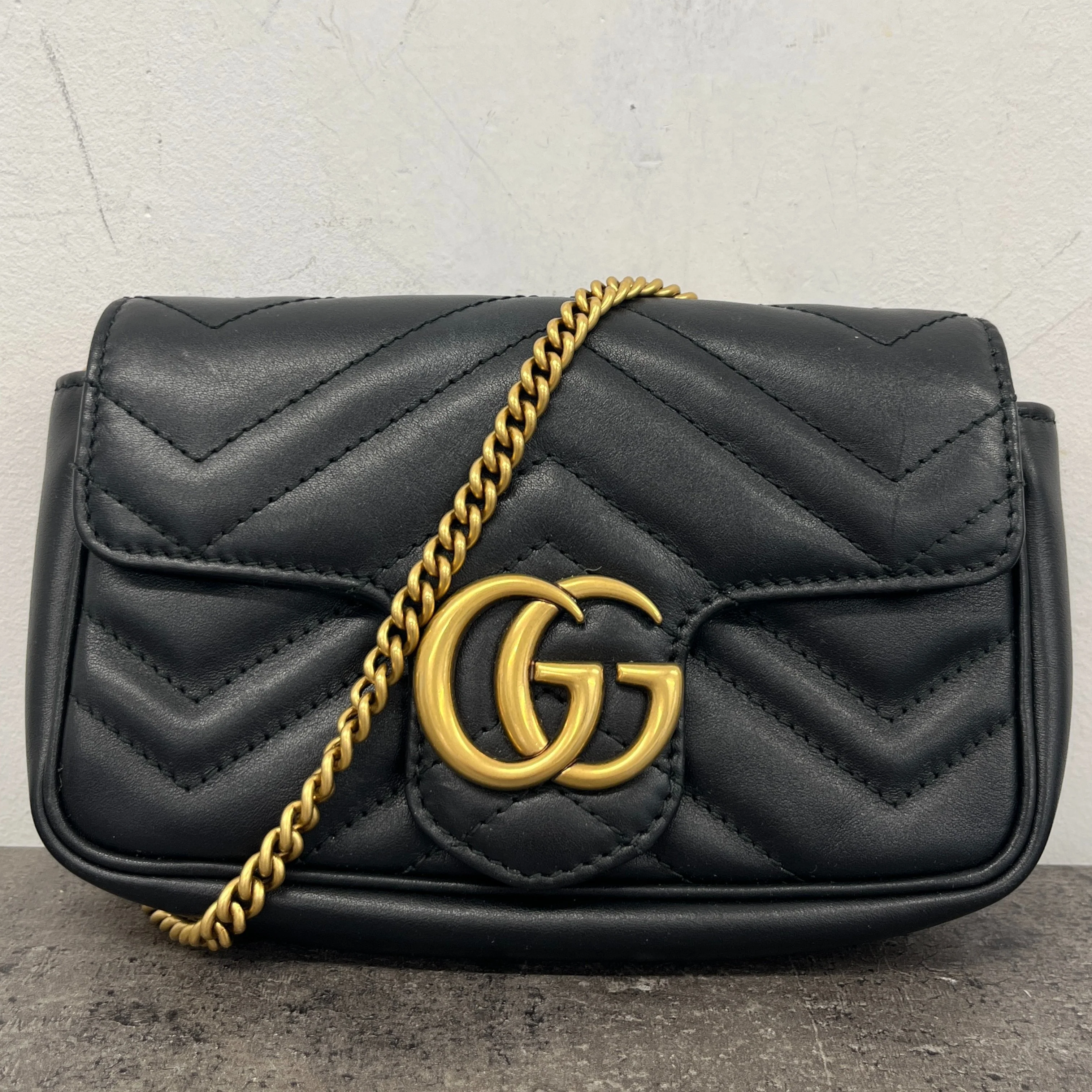 Women's Marmont Mini Bag Black - Image 12