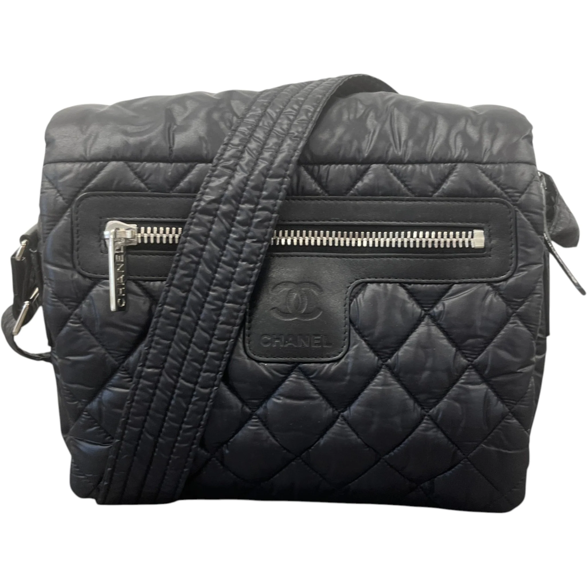 Women's Medium Coco Cocoon Messenger Bag Black