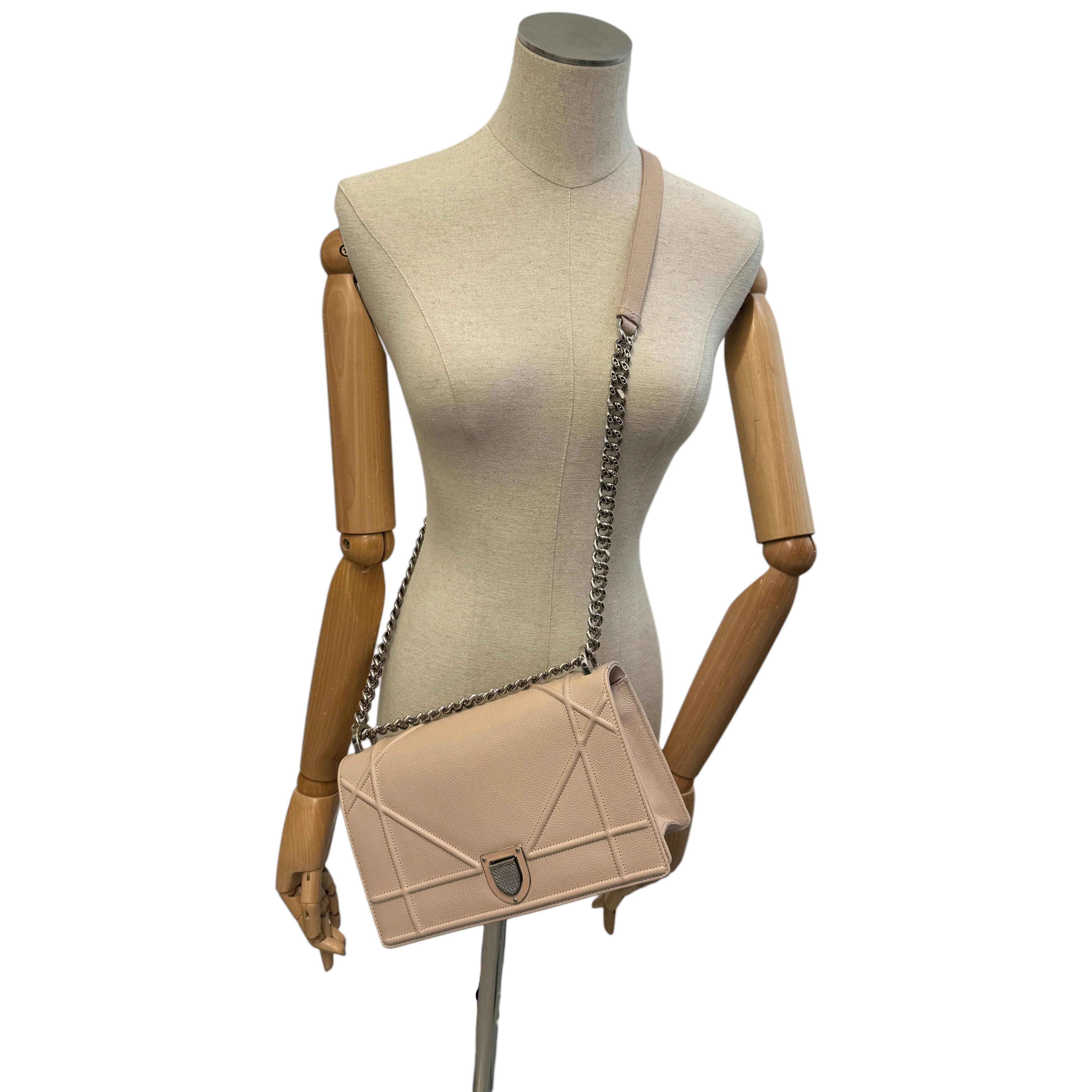 Women's Medium Diorama Bag Pink - Image 2
