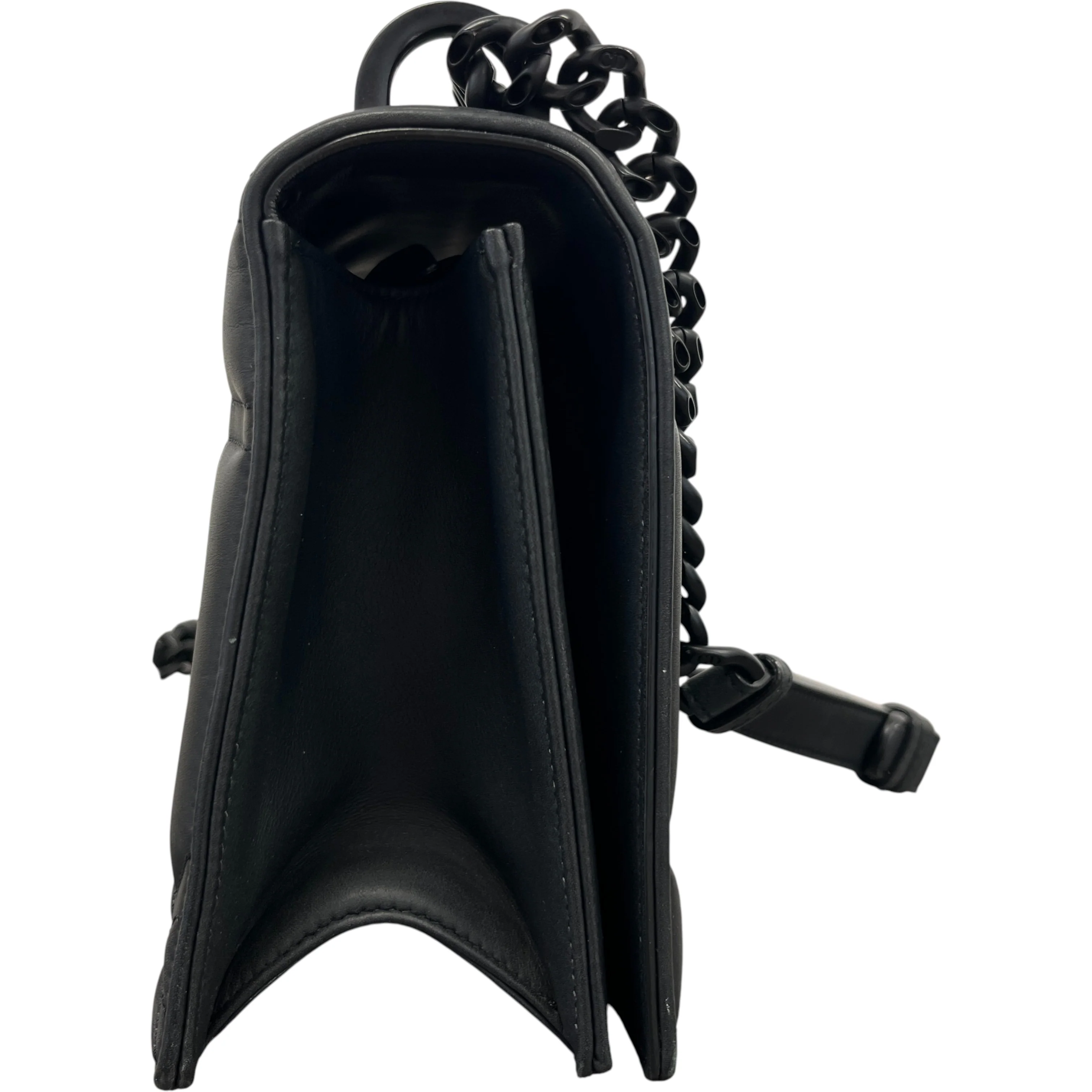 Women's Medium Diorama Matte Bag Black - Image 6