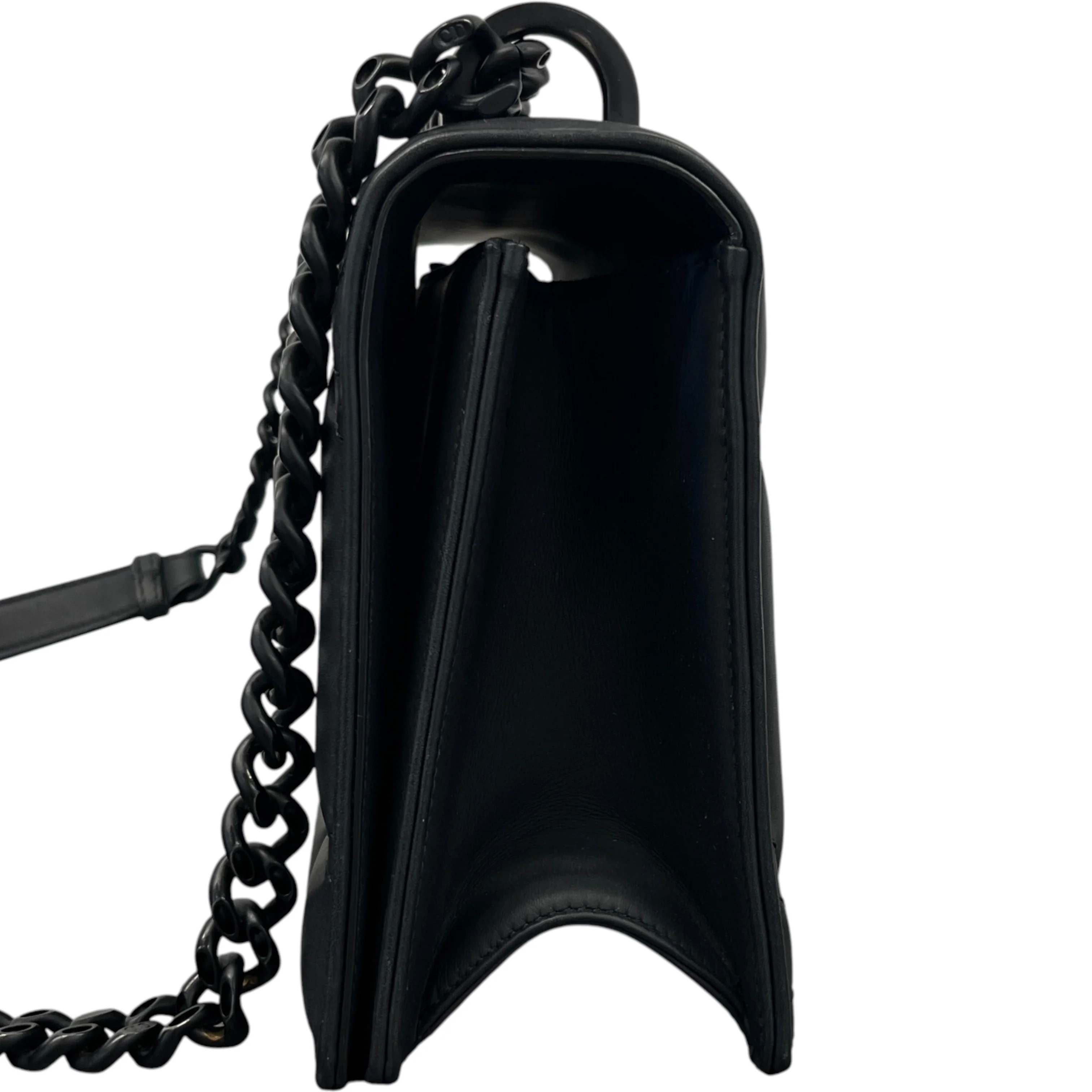 Women's Medium Diorama Matte Bag Black - Image 7