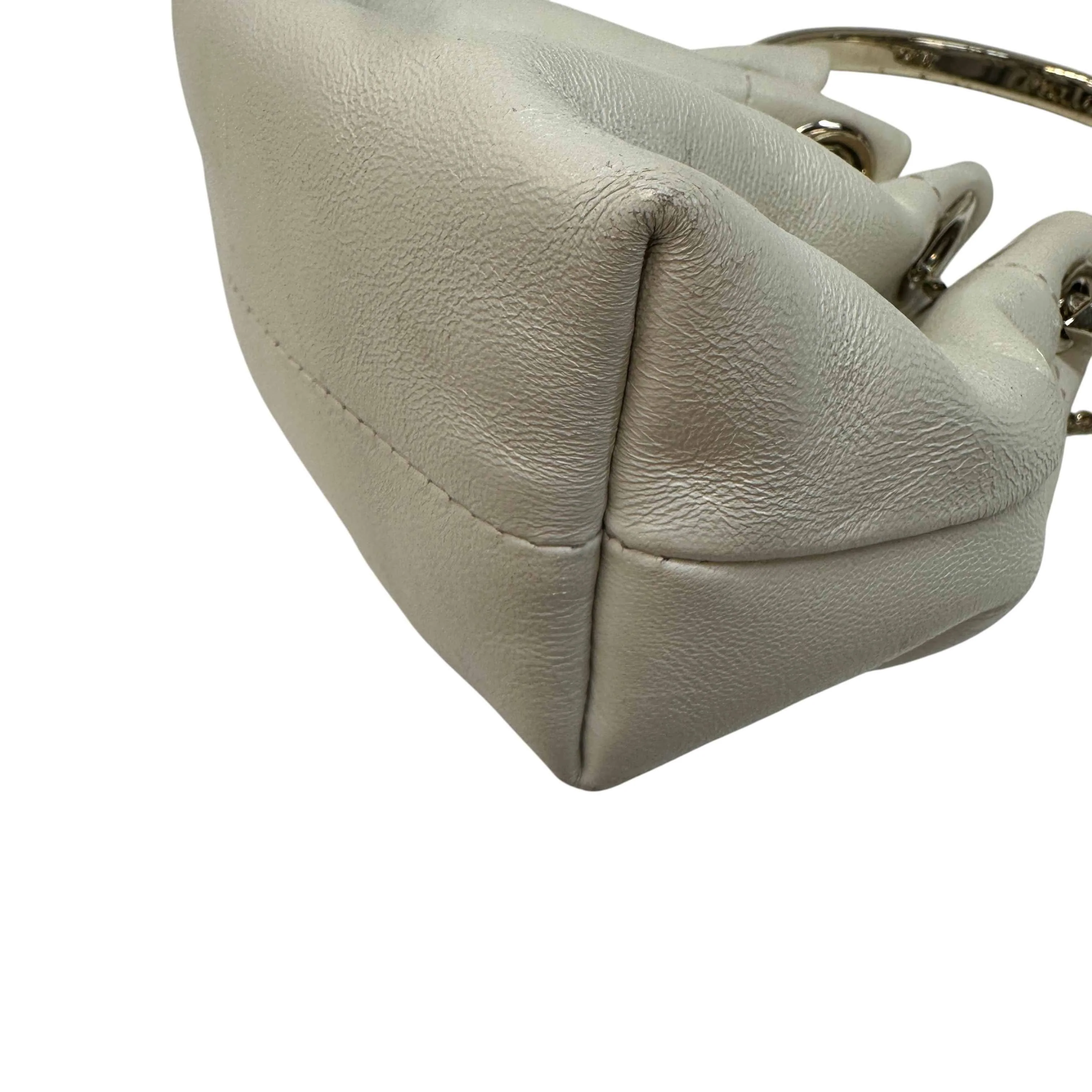 Women's Micro Bon Bon Bag Cream - Image 10