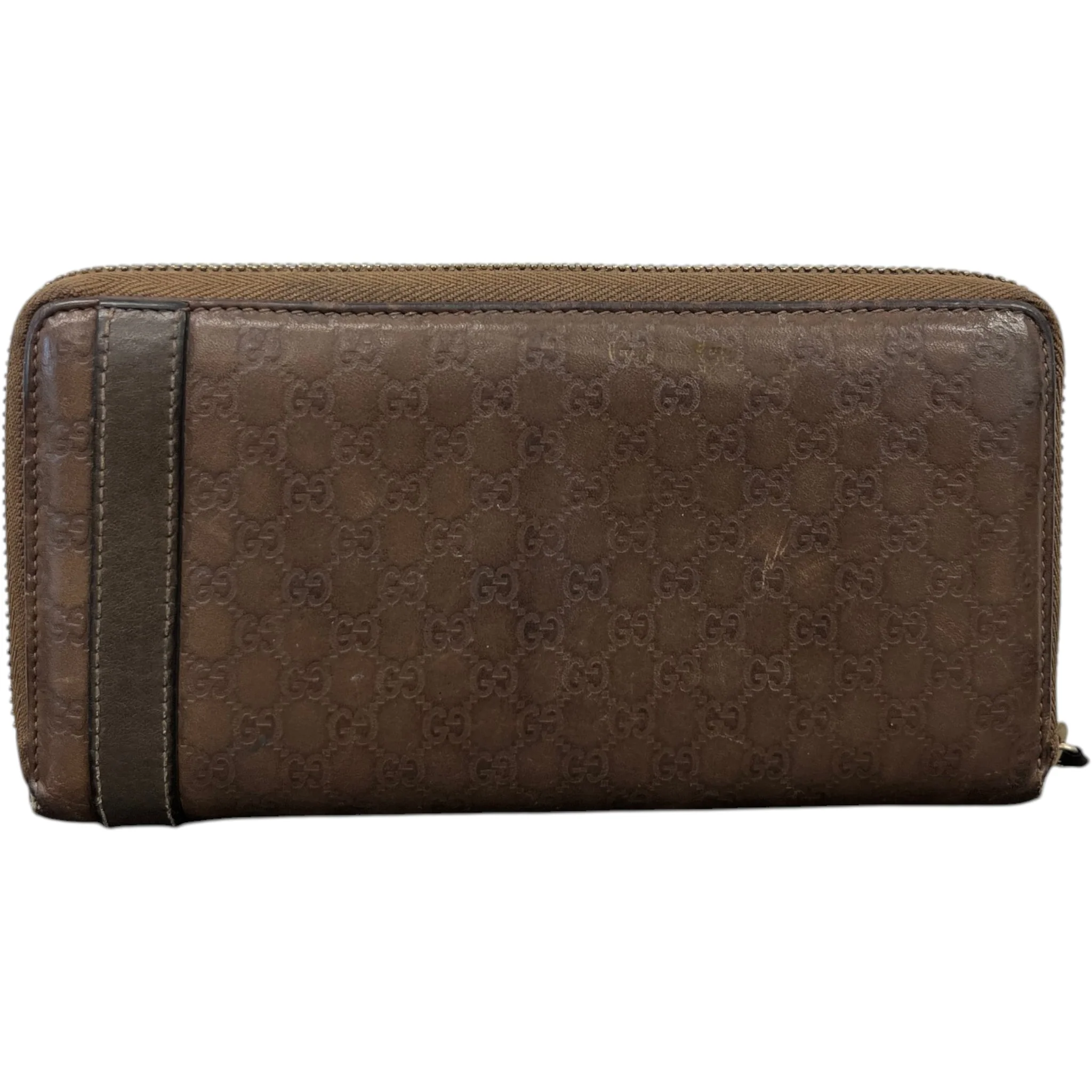 Women's Micro Guccissima Wallet Brown - Image 2
