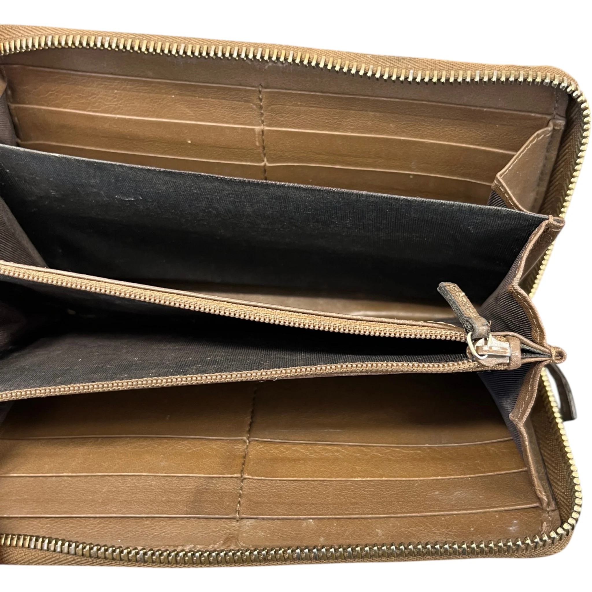 Women's Micro Guccissima Wallet Brown - Image 9