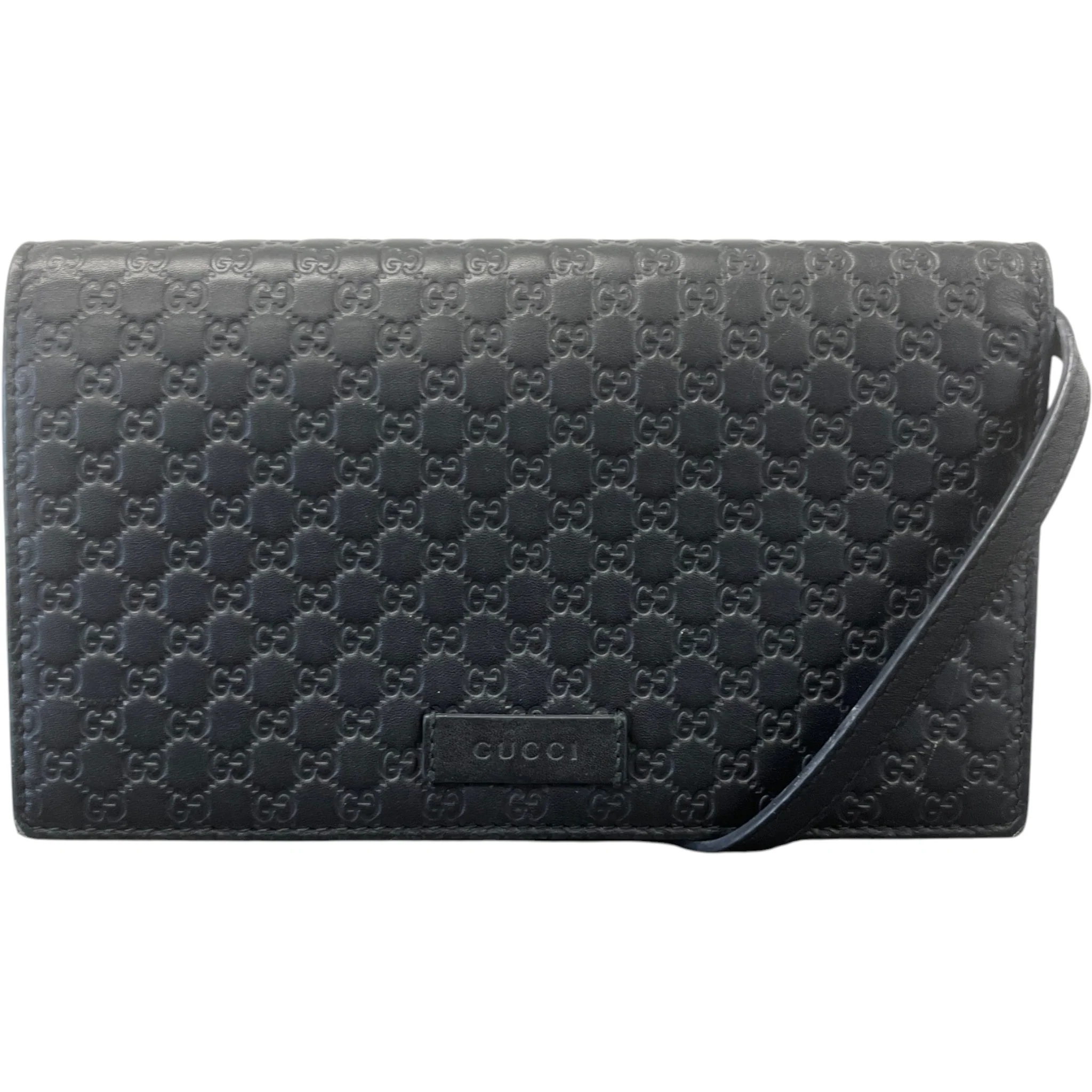 Women's Microguccissima Bag Black