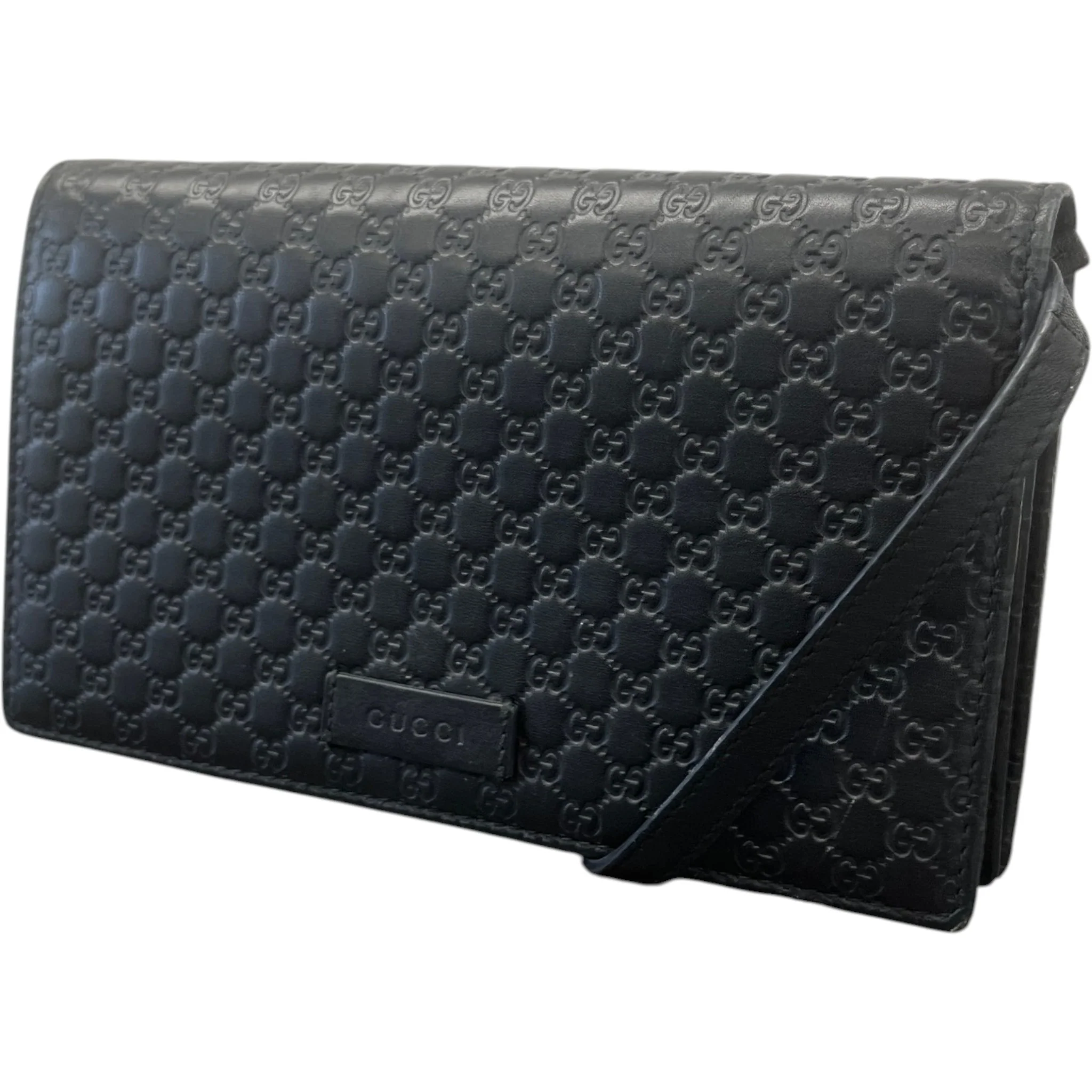 Women's Microguccissima Bag Black - Image 4