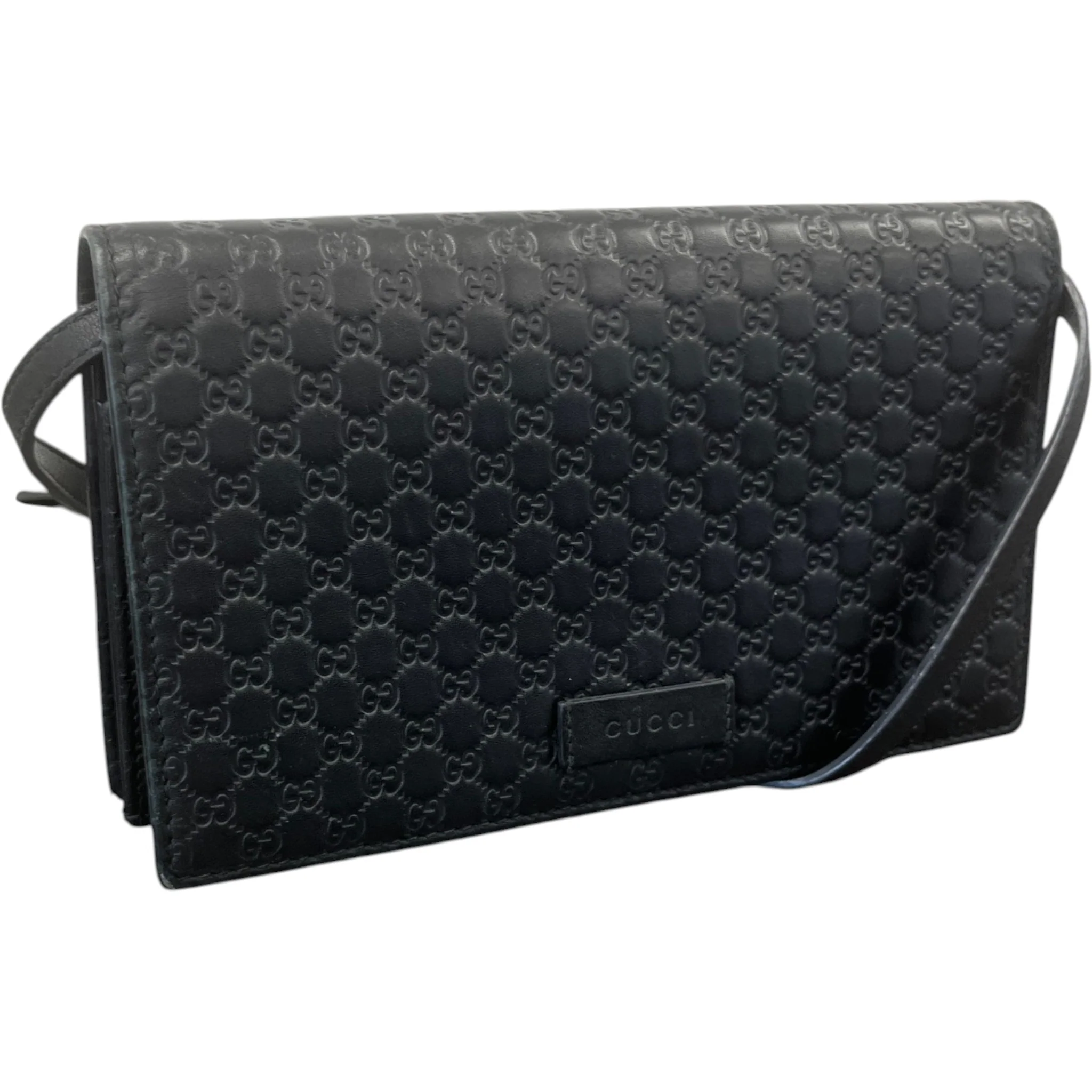 Women's Microguccissima Bag Black - Image 5