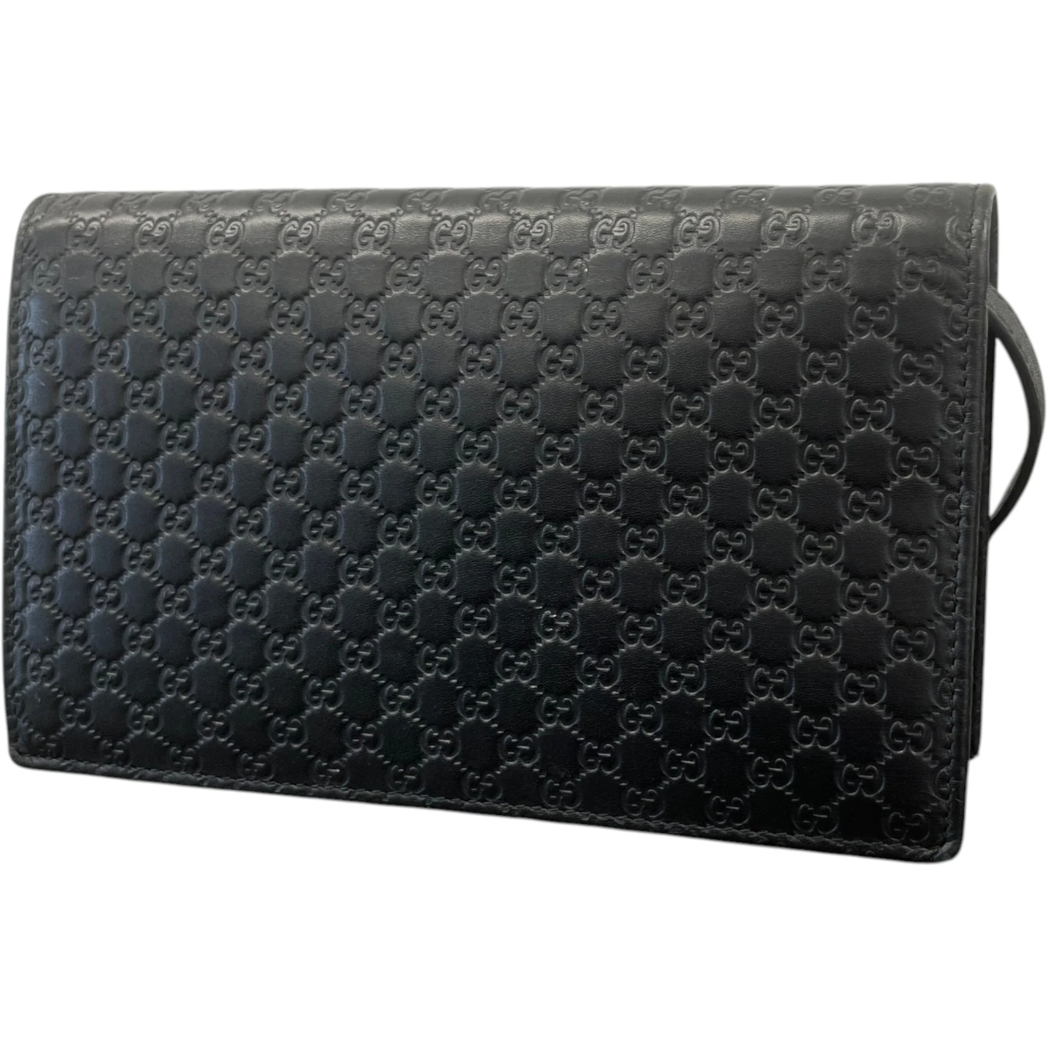 Women's Microguccissima Bag Black - Image 6
