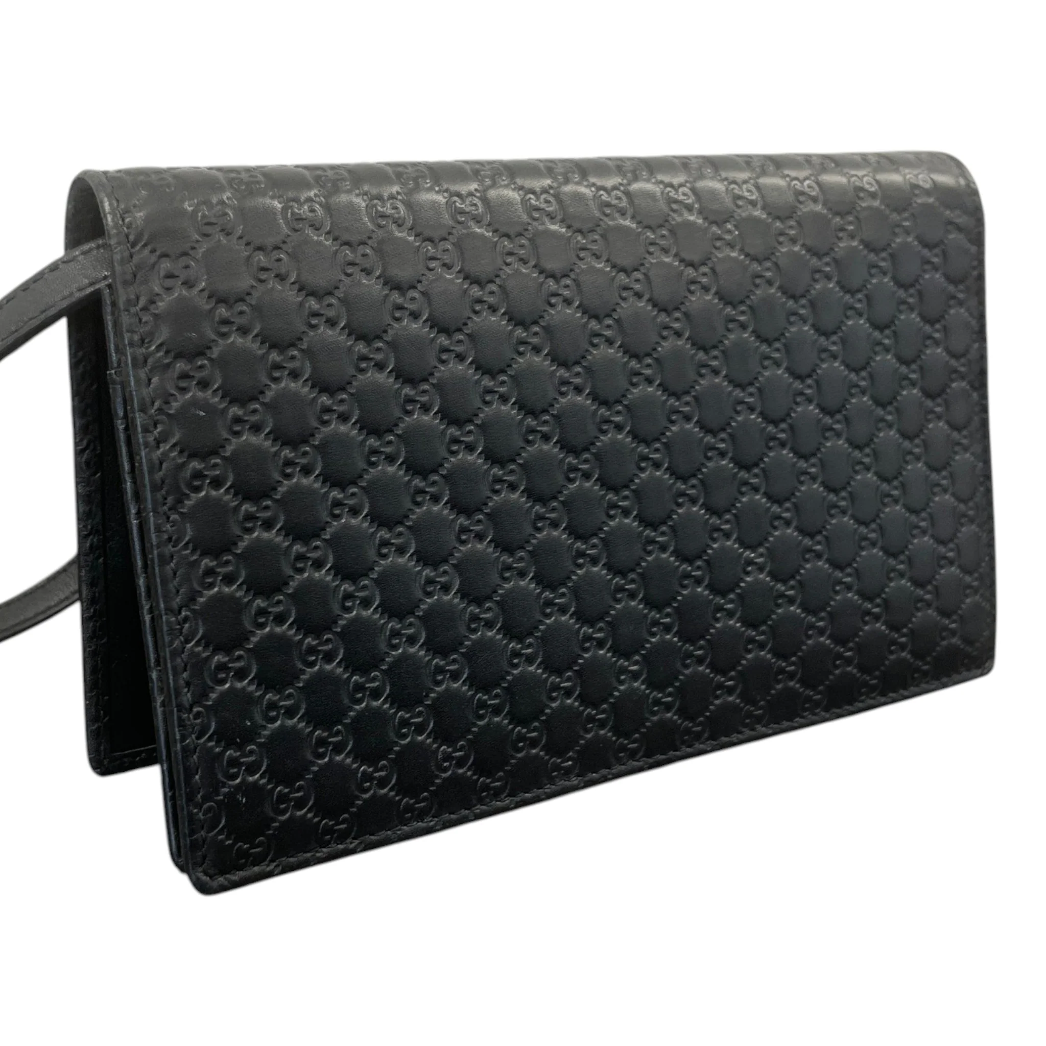 Women's Microguccissima Bag Black - Image 7