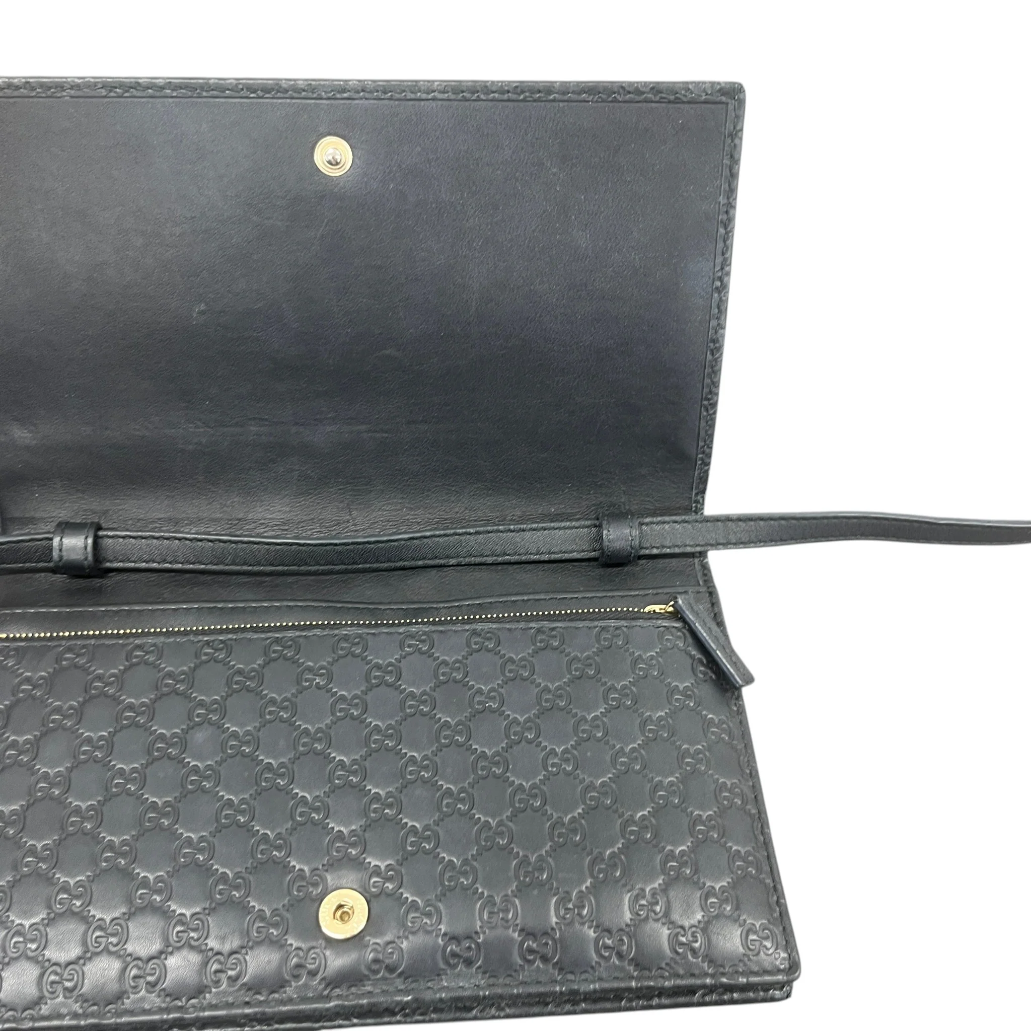 Women's Microguccissima Bag Black - Image 8
