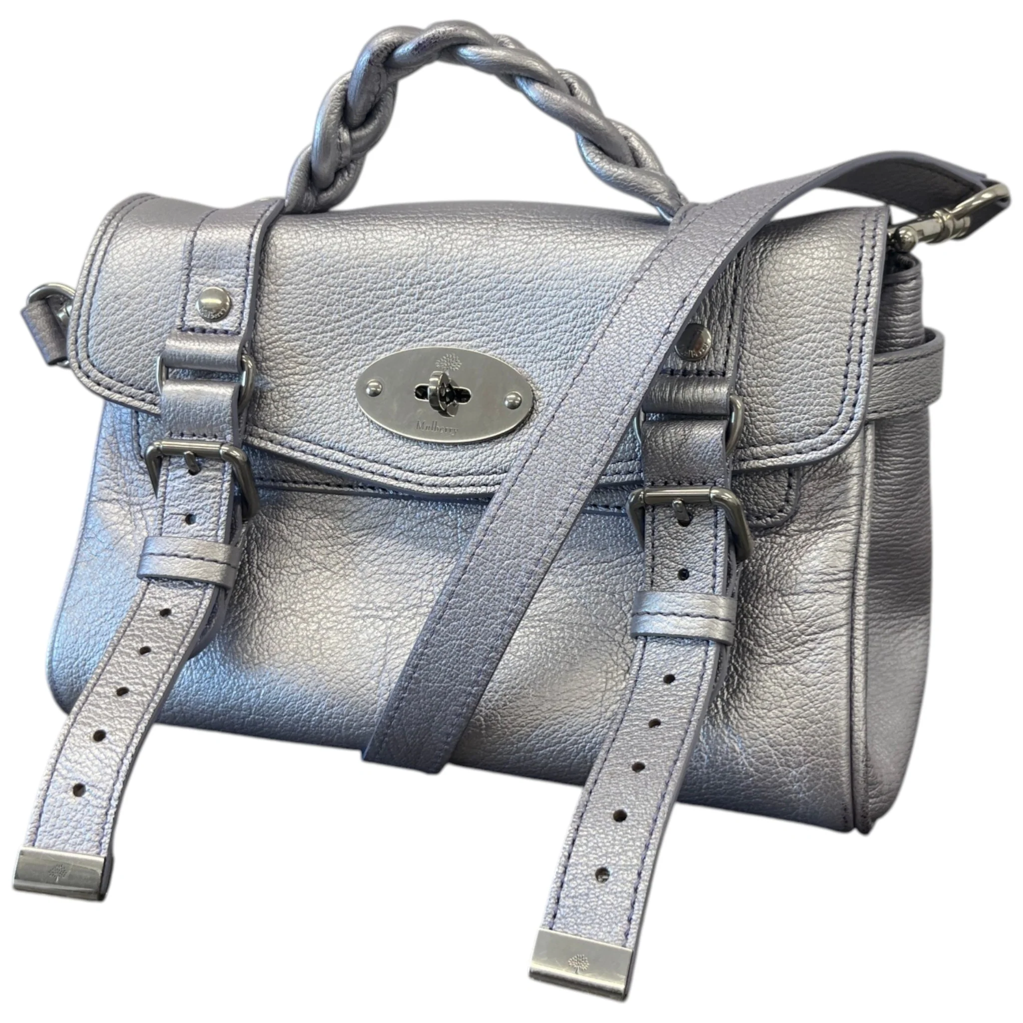 Women's Mini Alexa Bag Purple - Image 5
