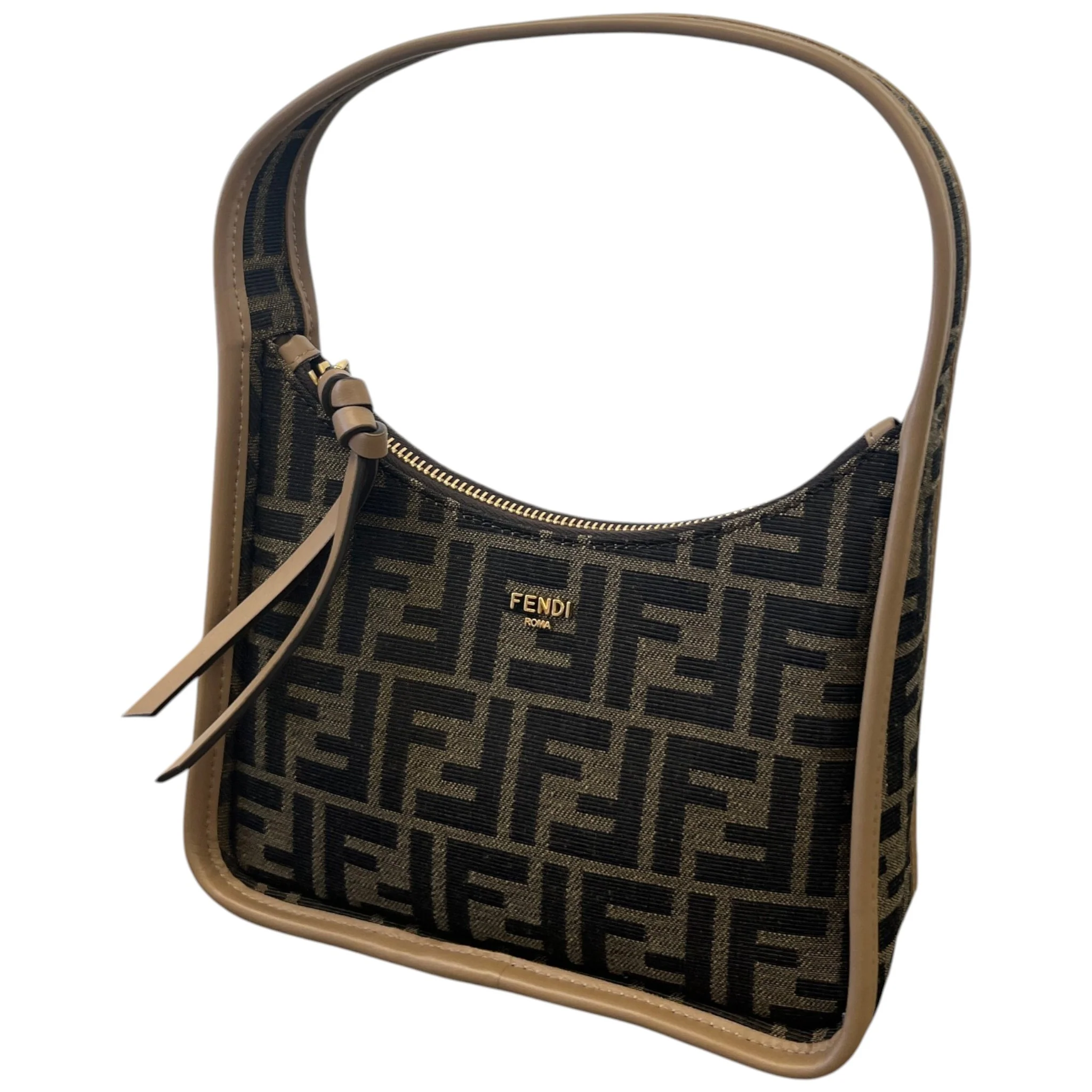 Women's Mini Fendessence Bag Brown - Image 4