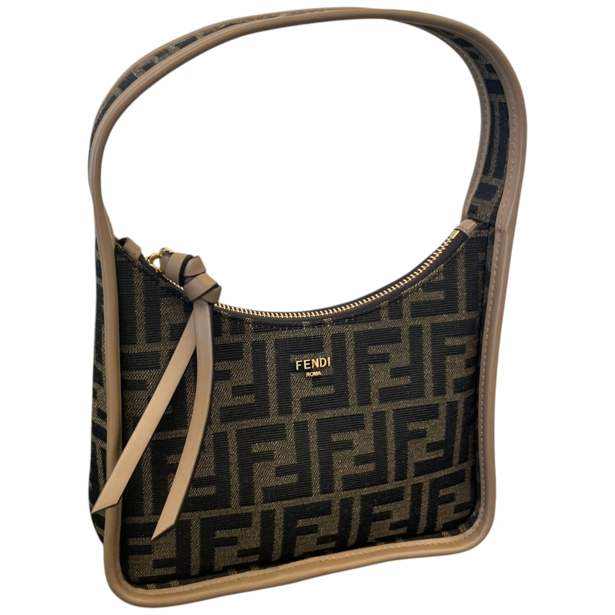 Women's Mini Fendessence Bag Brown - Image 5