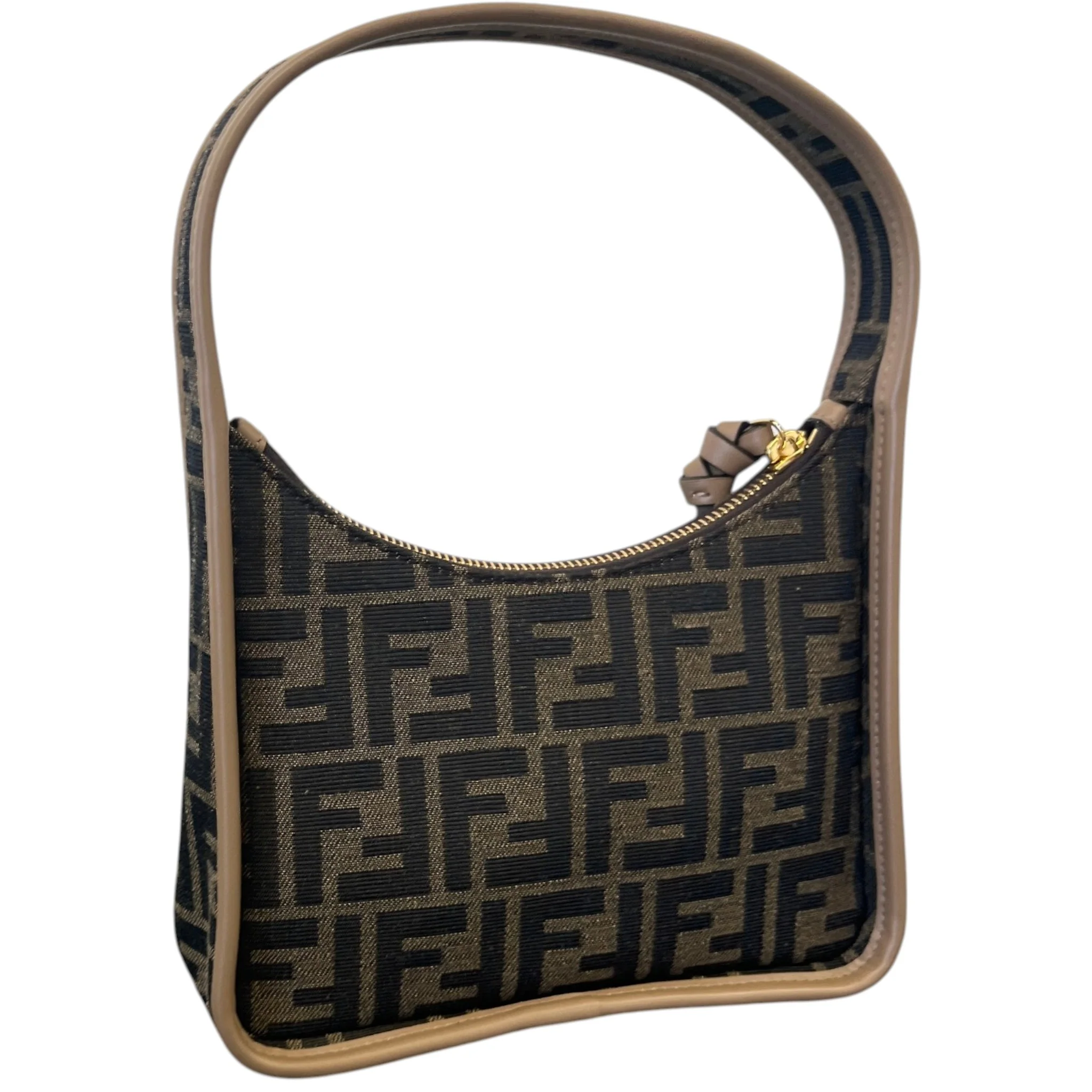 Women's Mini Fendessence Bag Brown - Image 9