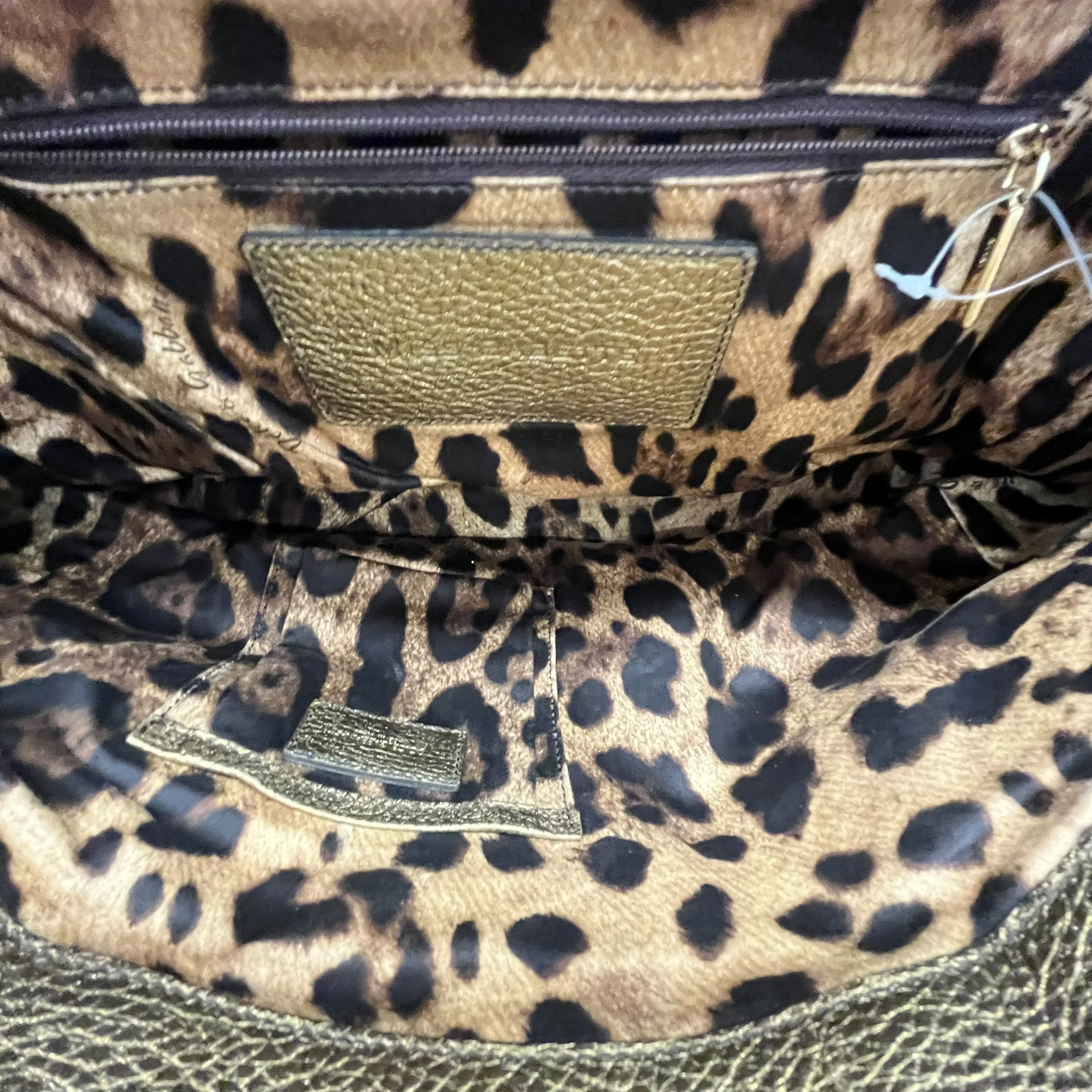 Women's Miss Babette Handbag Gold - Image 11