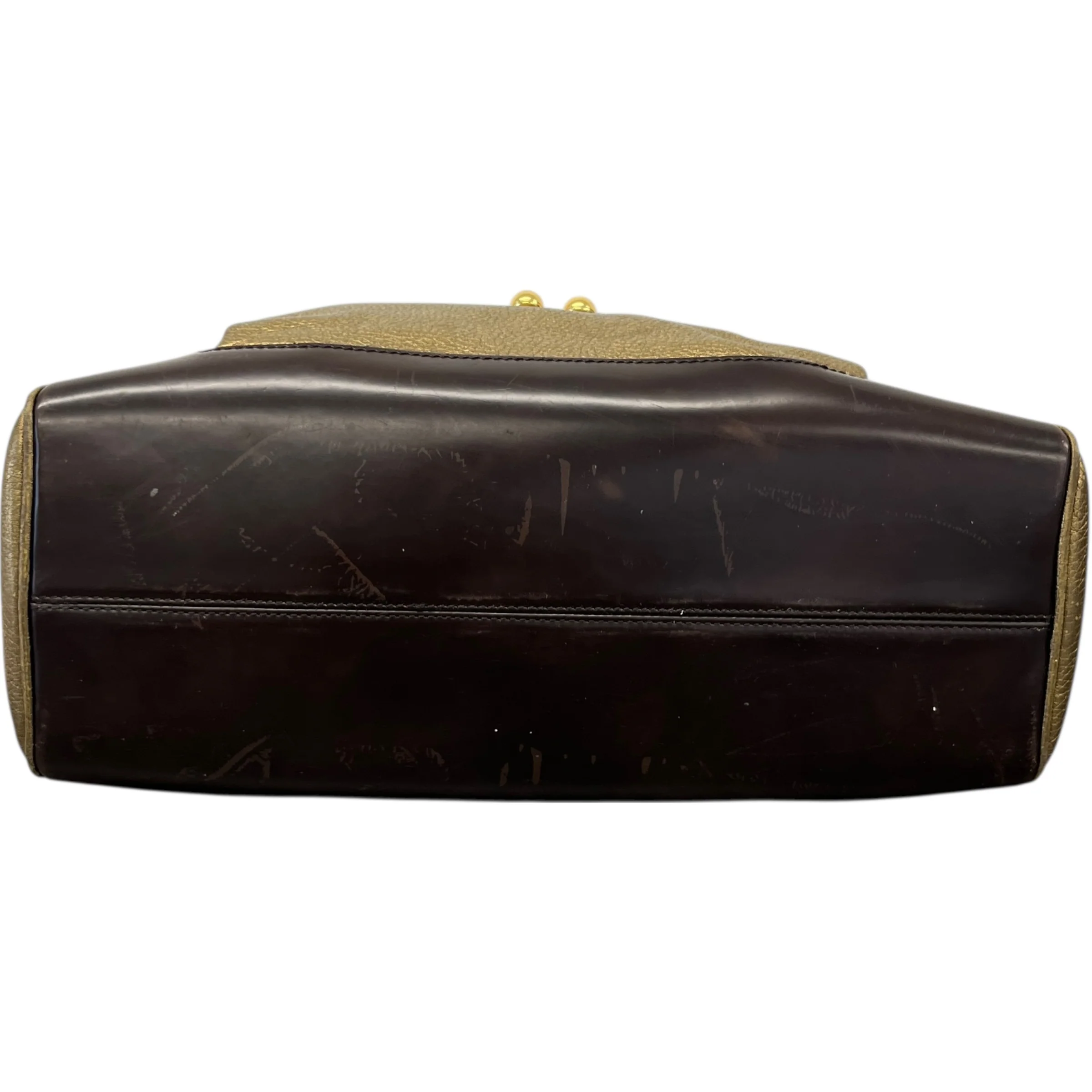Women's Miss Babette Handbag Gold - Image 12