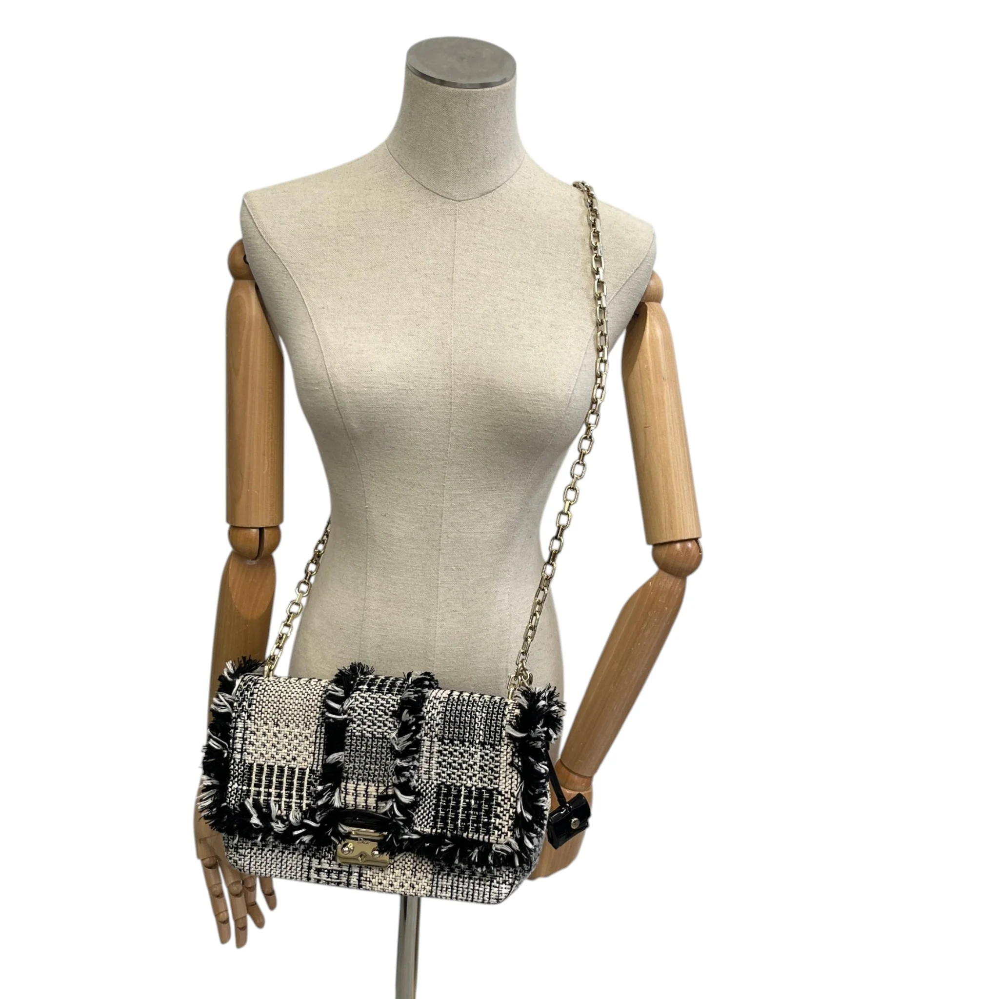 Women's Miss Dior Braided Handbag Black - Image 2