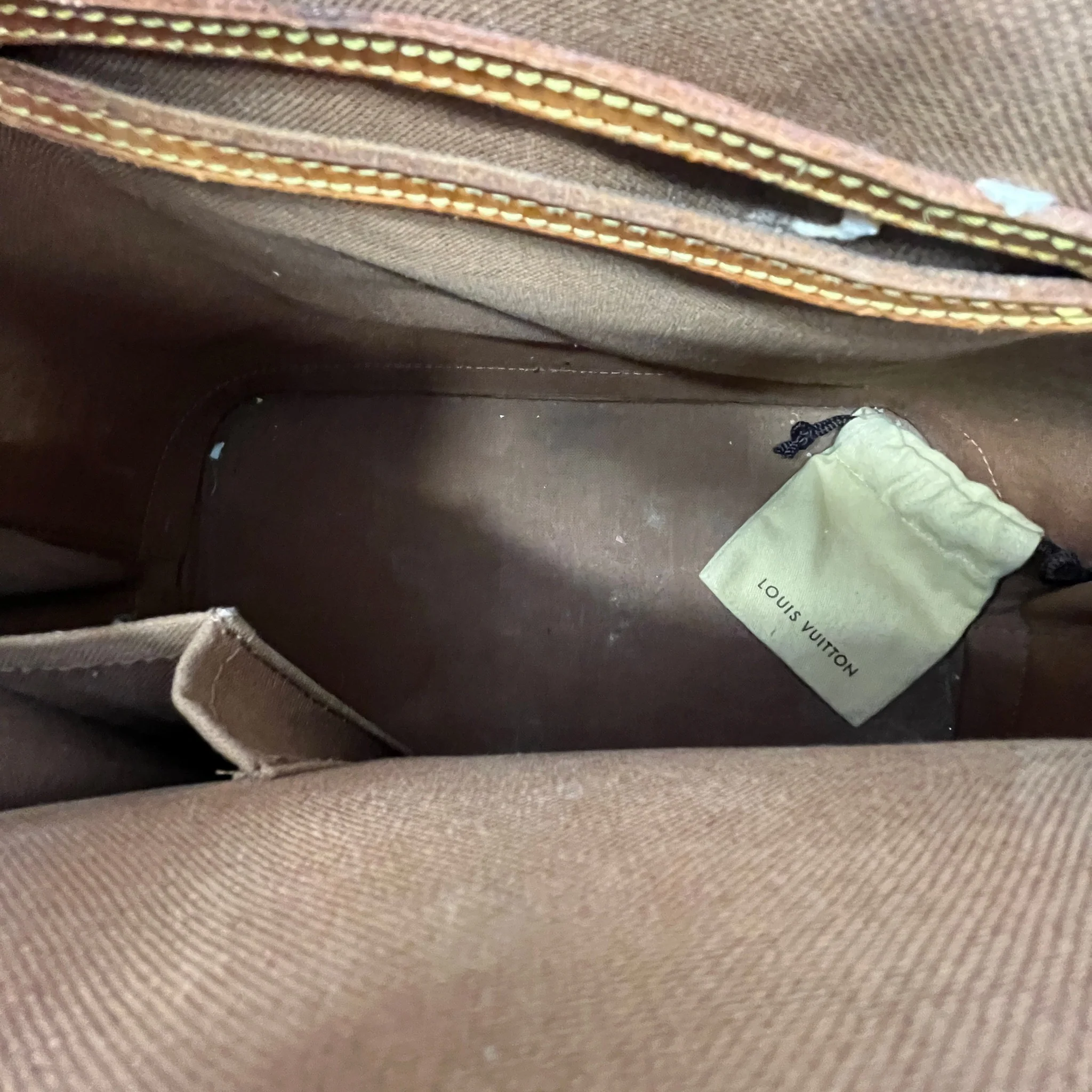 Women's Monogram Alma Handbag Brown - Image 11