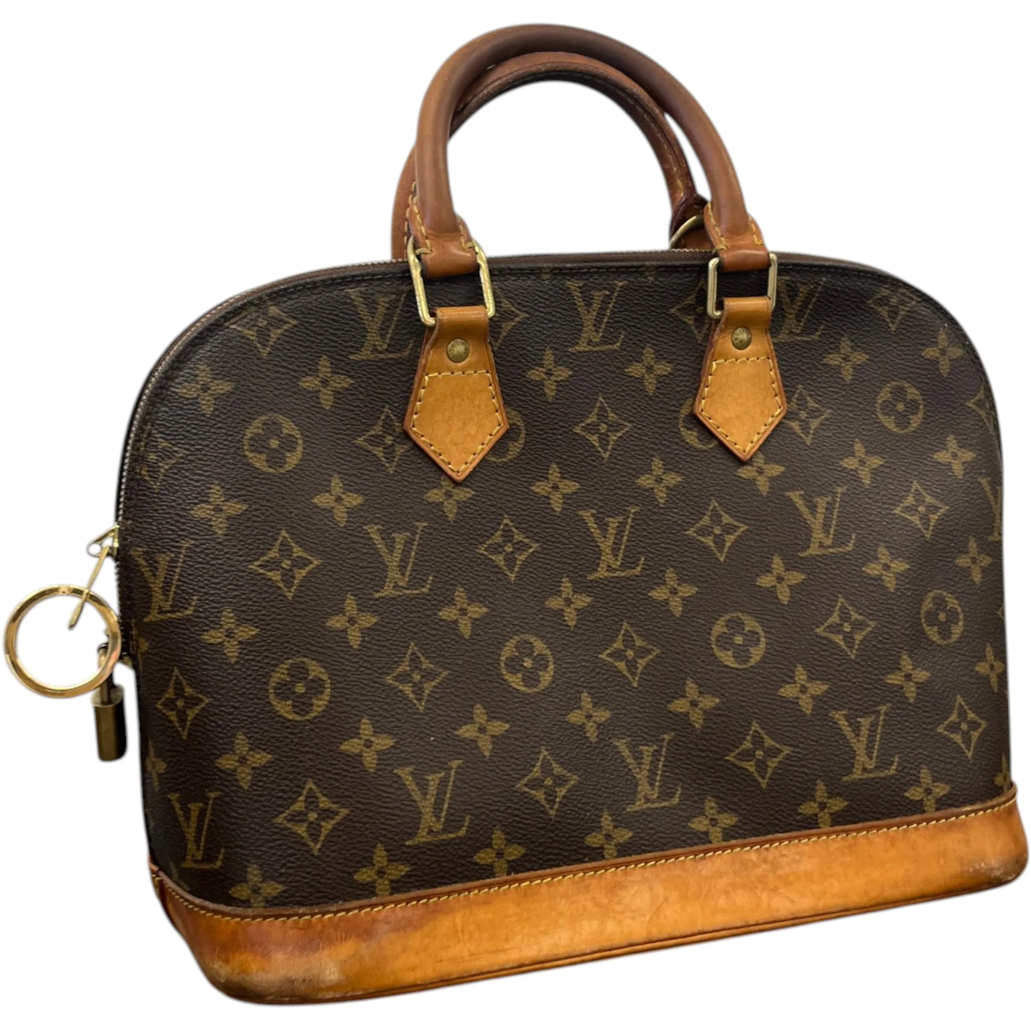 Women's Monogram Alma Handbag Brown - Image 5