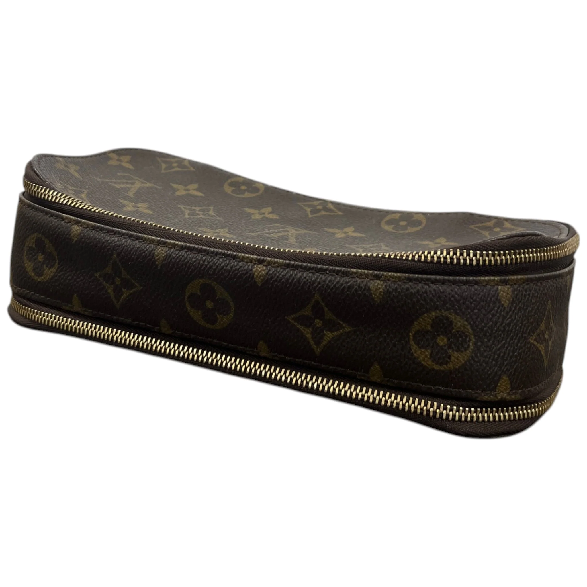 Women's Monogram Blush Gm Cosmetic Pouch Brown - Image 3