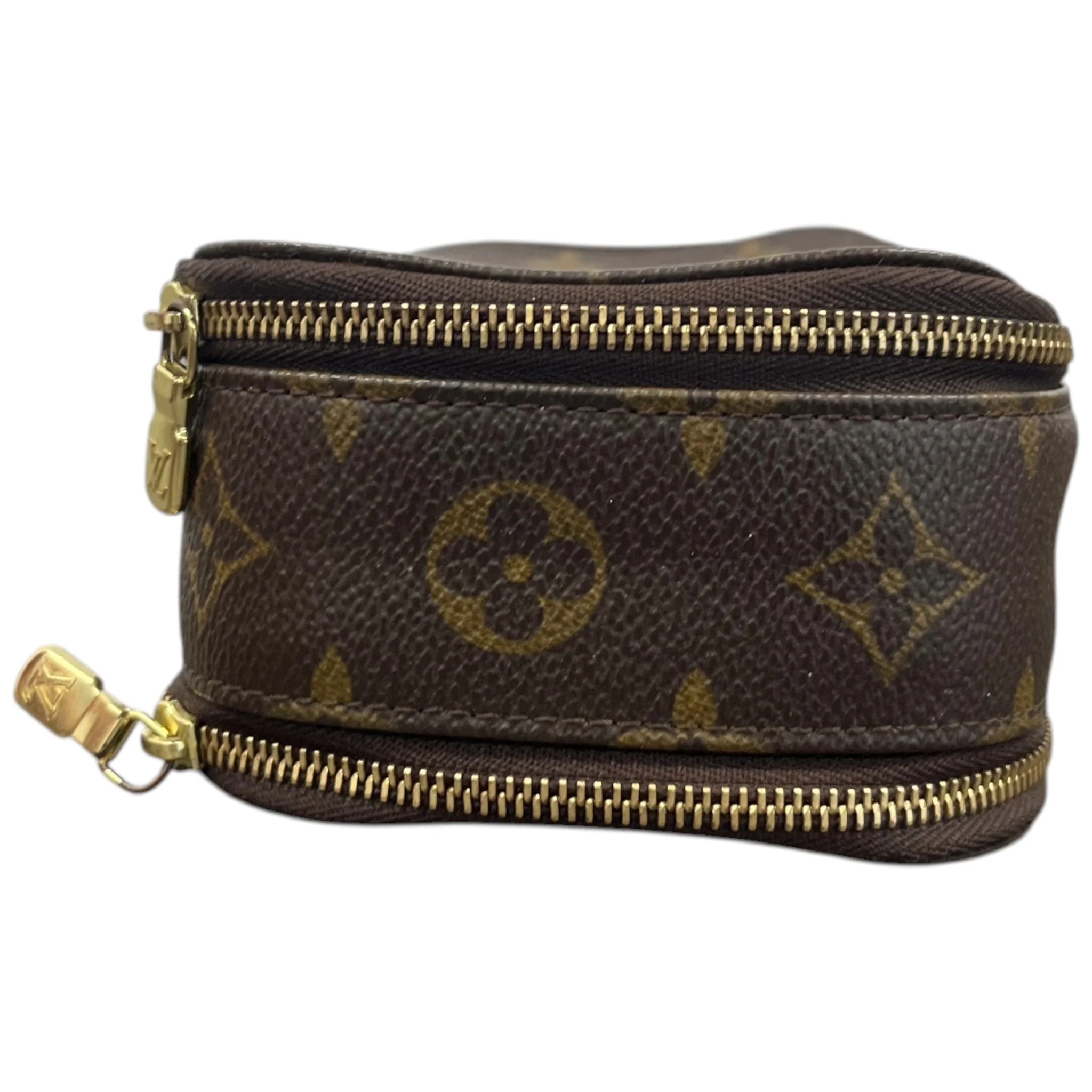 Women's Monogram Blush Gm Cosmetic Pouch Brown - Image 5