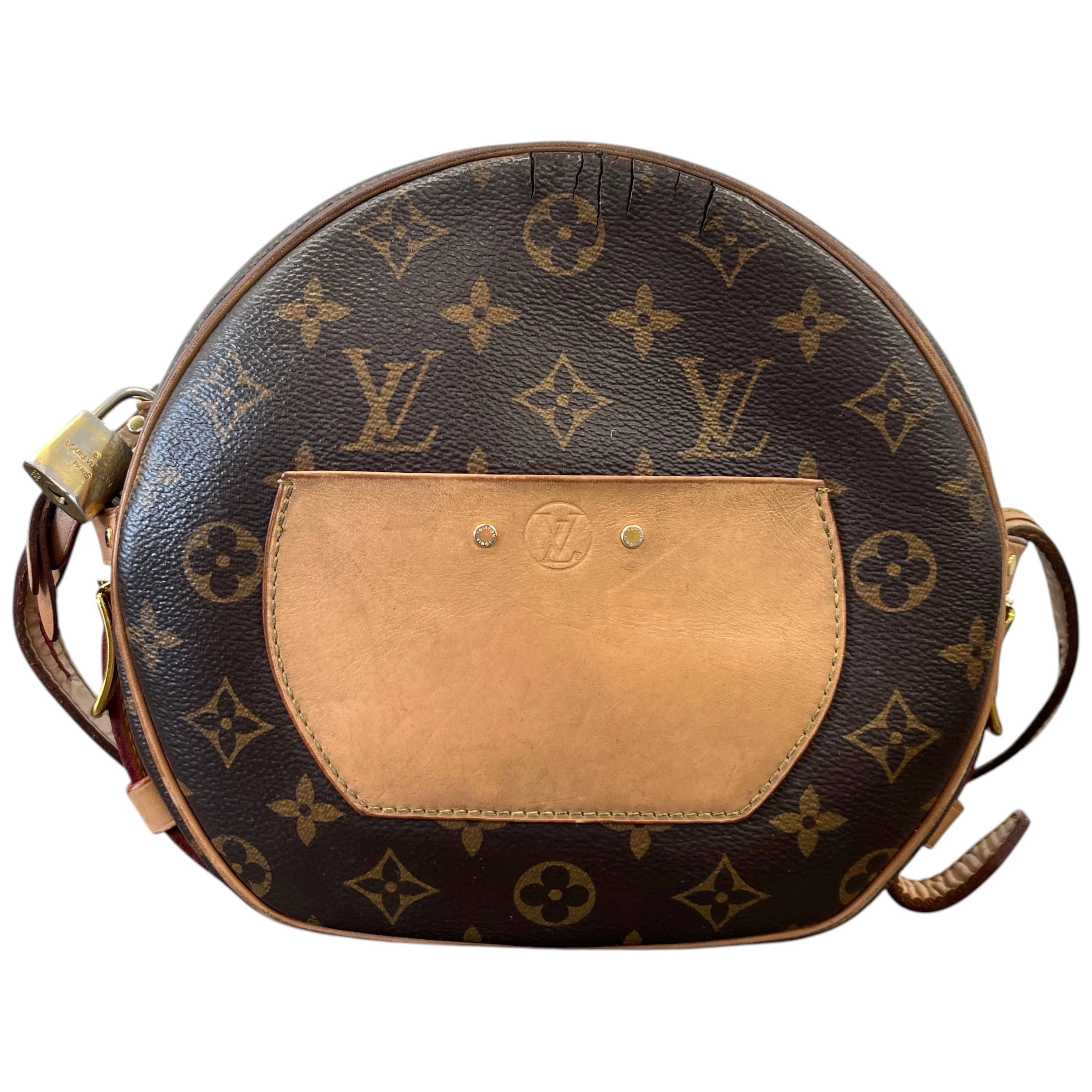 Women's Monogram Boite Chapeau Souple Pm Bag Brown - Image 4