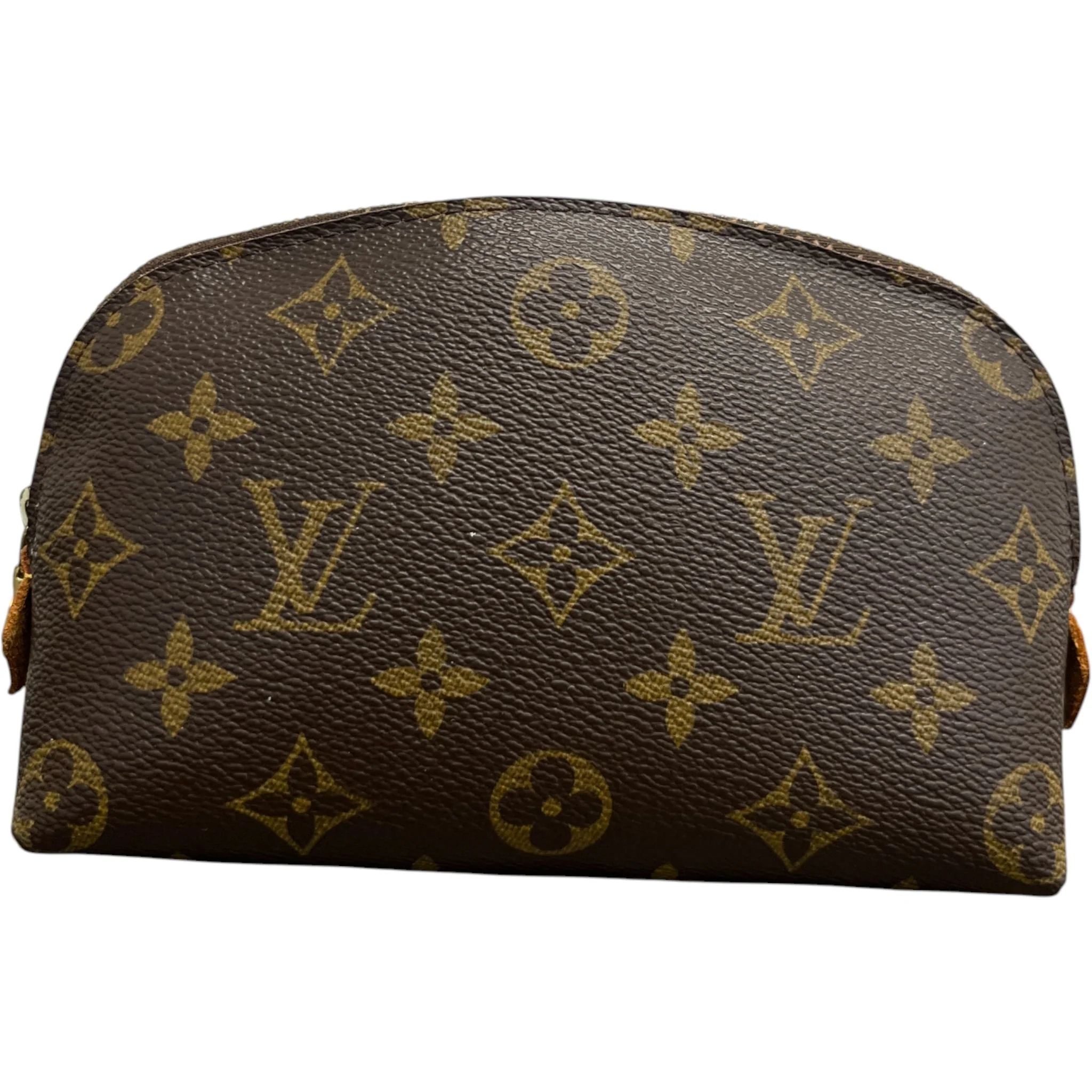 Women's Monogram Canvas Pochette Cosmetic Pouch Brown