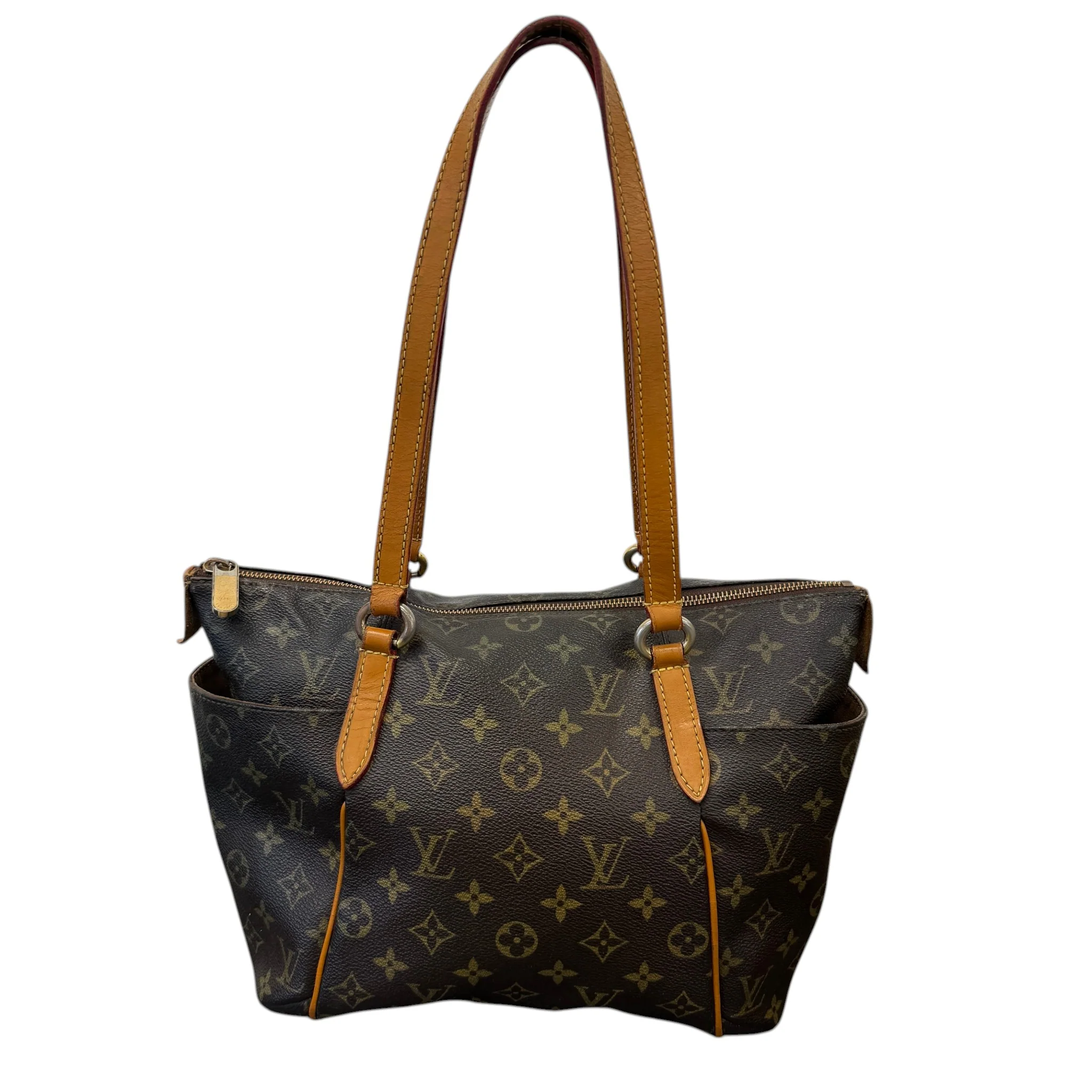 Women's Monogram Canvas Totally Pm Bag Brown