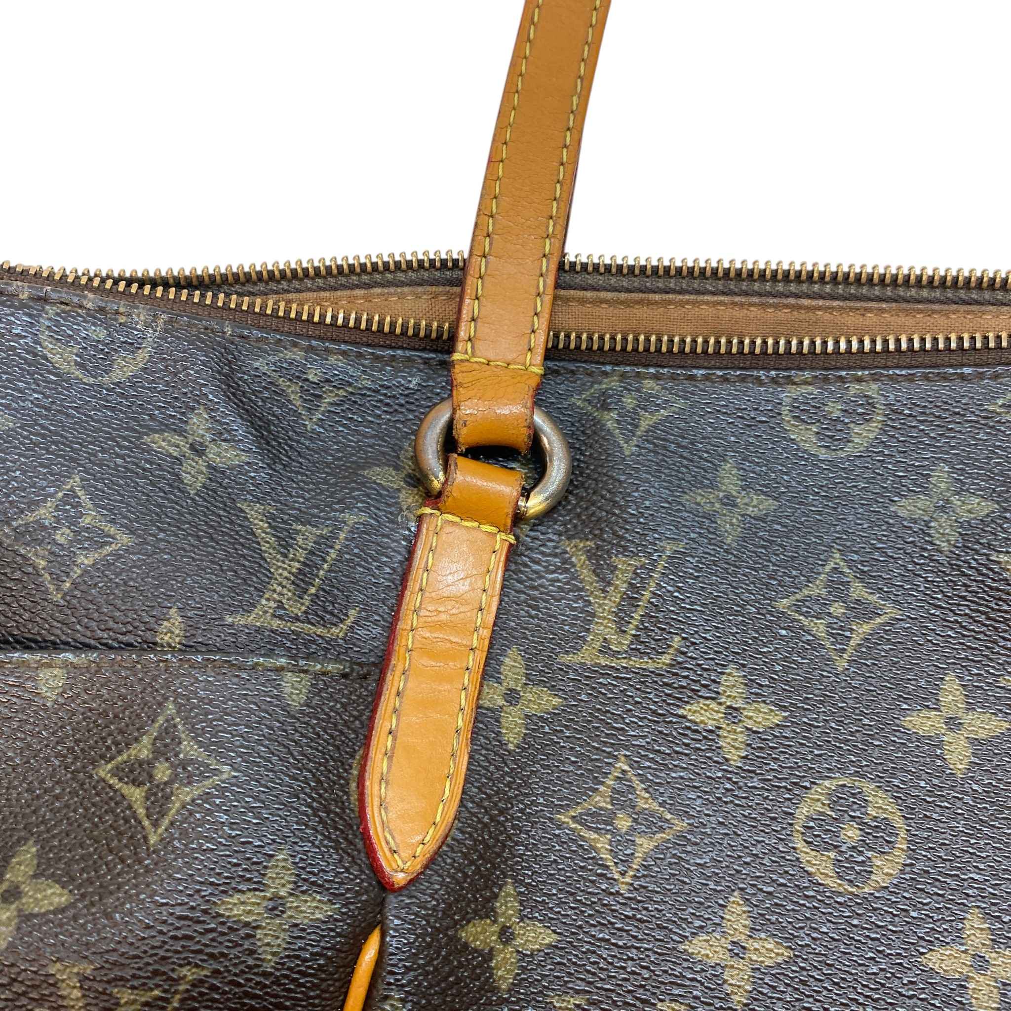 Women's Monogram Canvas Totally Pm Bag Brown - Image 11