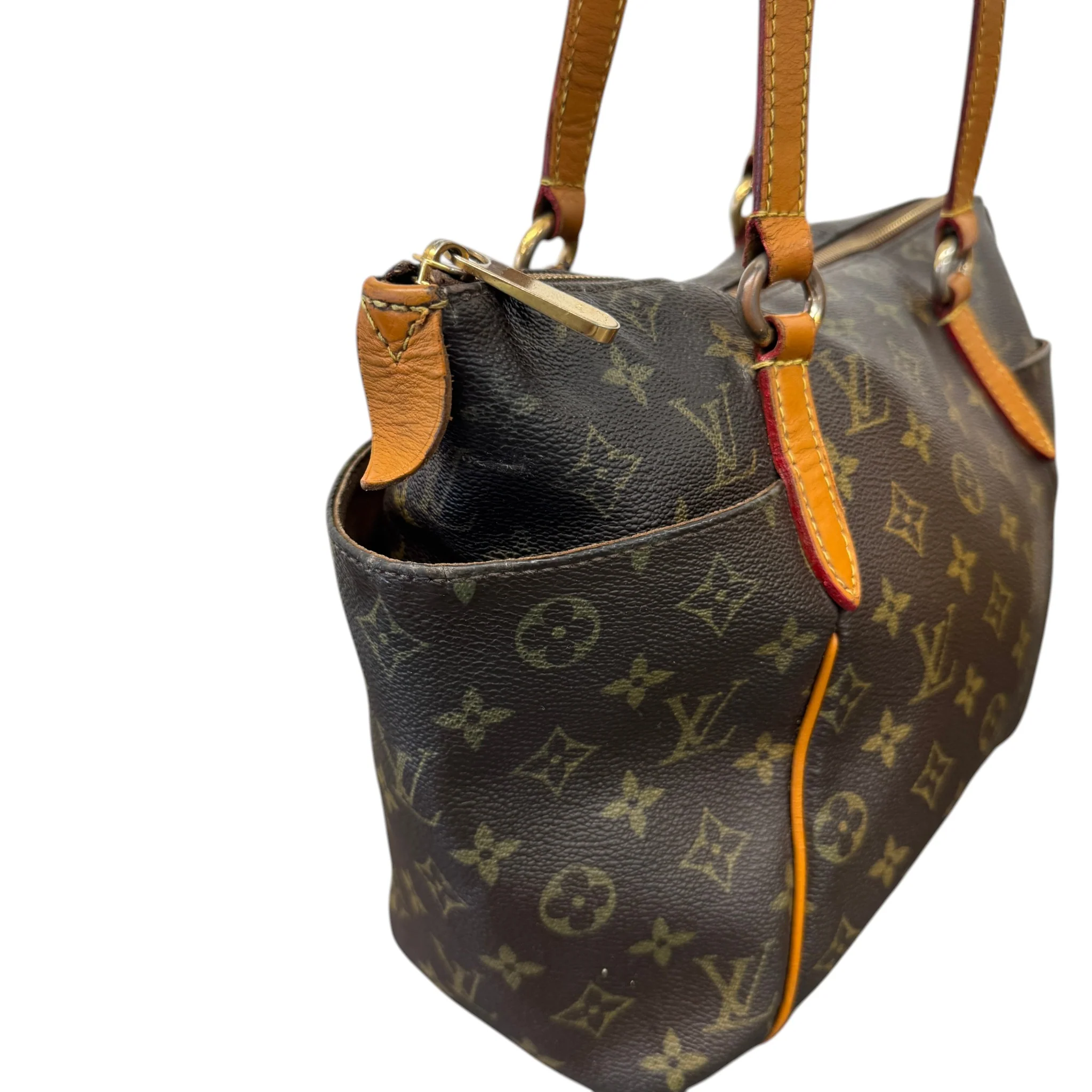 Women's Monogram Canvas Totally Pm Bag Brown - Image 4