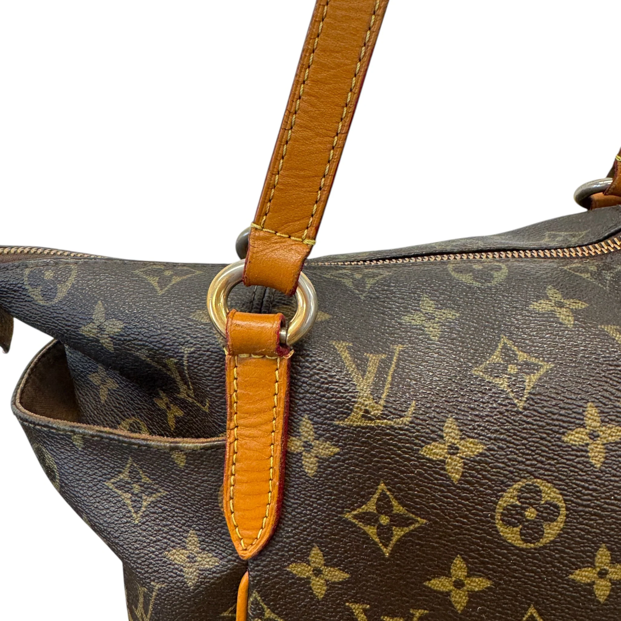 Women's Monogram Canvas Totally Pm Bag Brown - Image 7