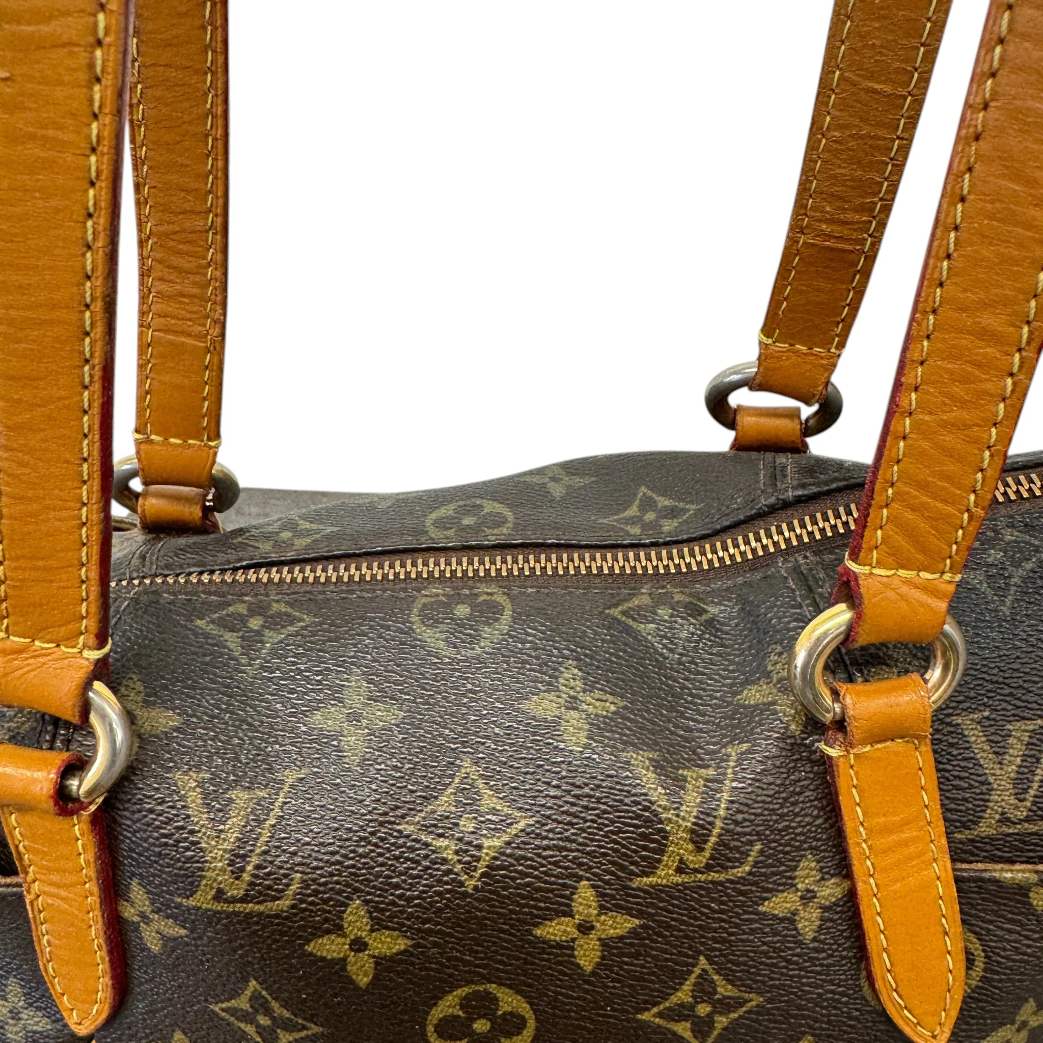 Women's Monogram Canvas Totally Pm Bag Brown - Image 8